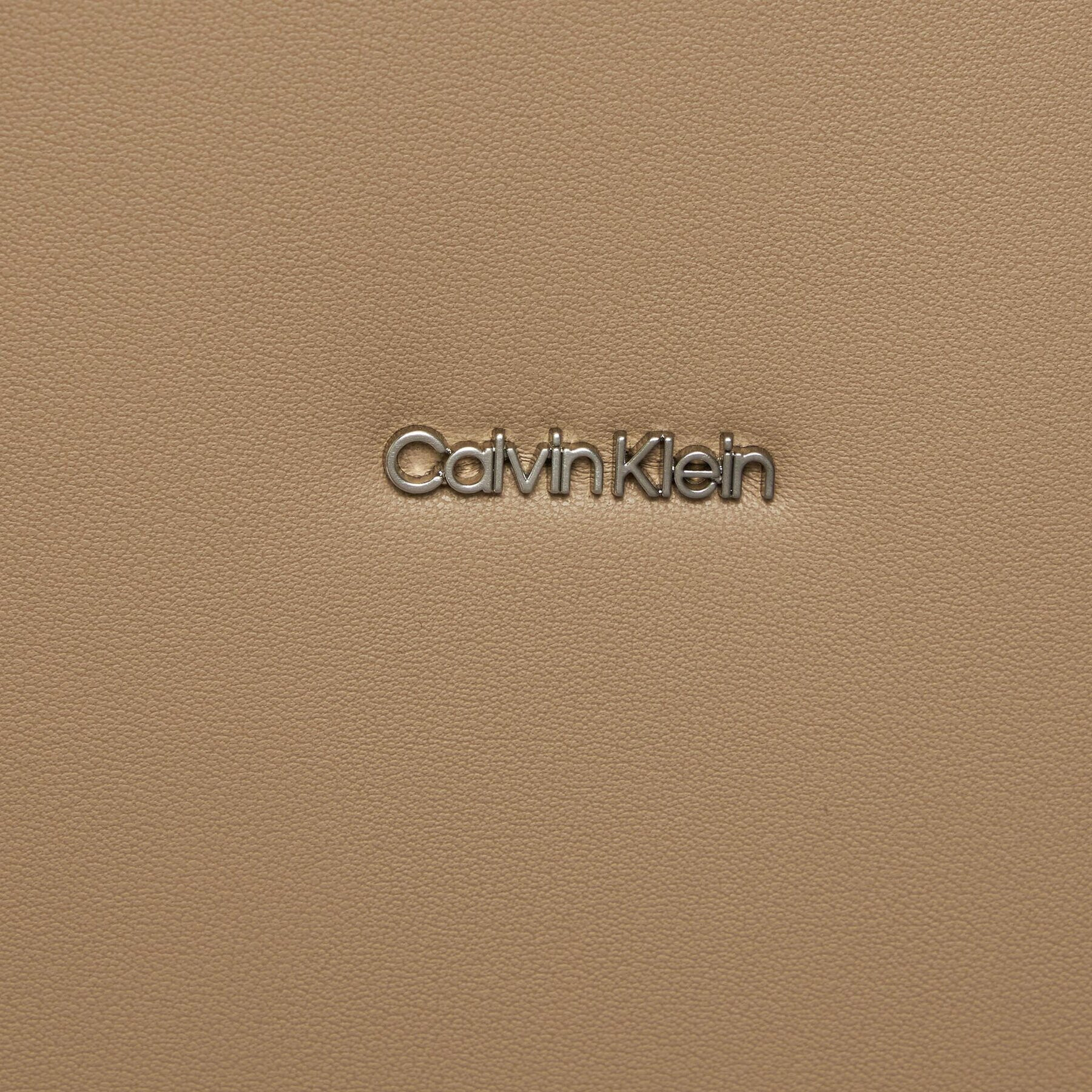 Calvin Klein Geantă Ck Must Shopper Md K60K610736 Bej - Pled.ro