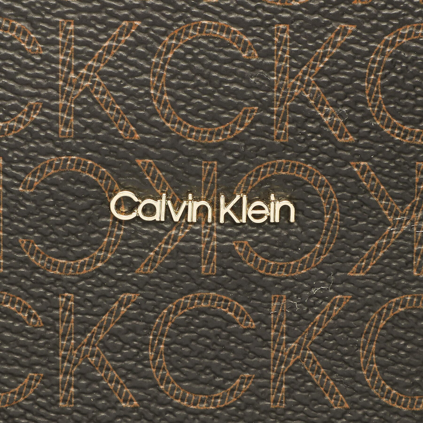 Calvin Klein Geantă Ck Must Shopper Md Mono K60K610923 Maro - Pled.ro