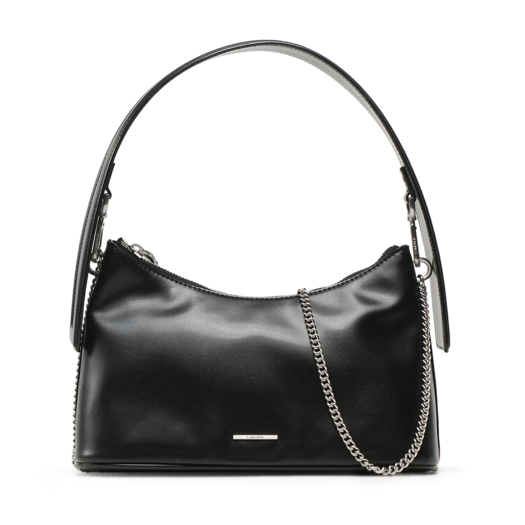 Calvin Klein Geantă Ck Natural Mini Bag K60K611023 Negru - Pled.ro