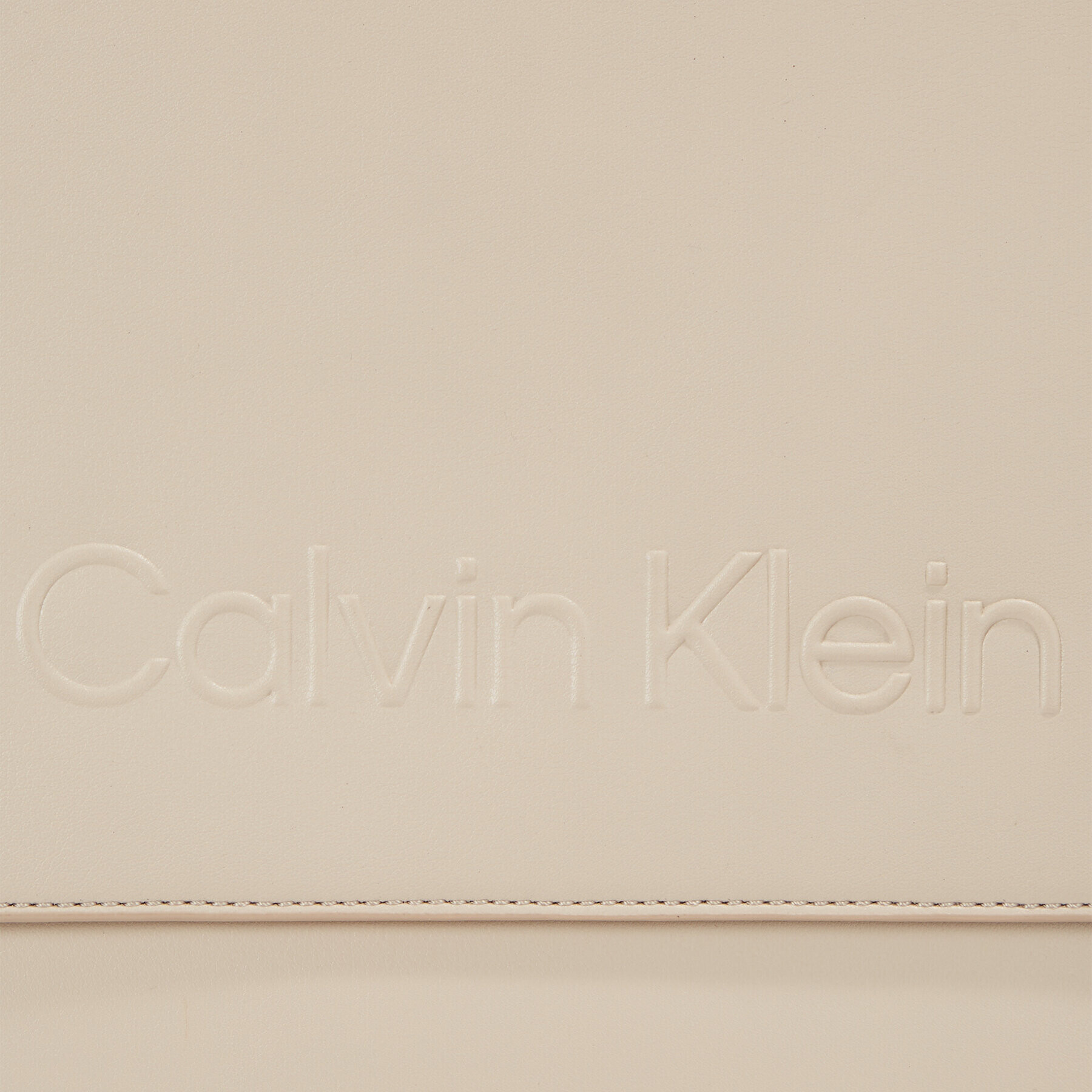 Calvin Klein Geantă Ck Set Shopper Large K60K611049 Bej - Pled.ro