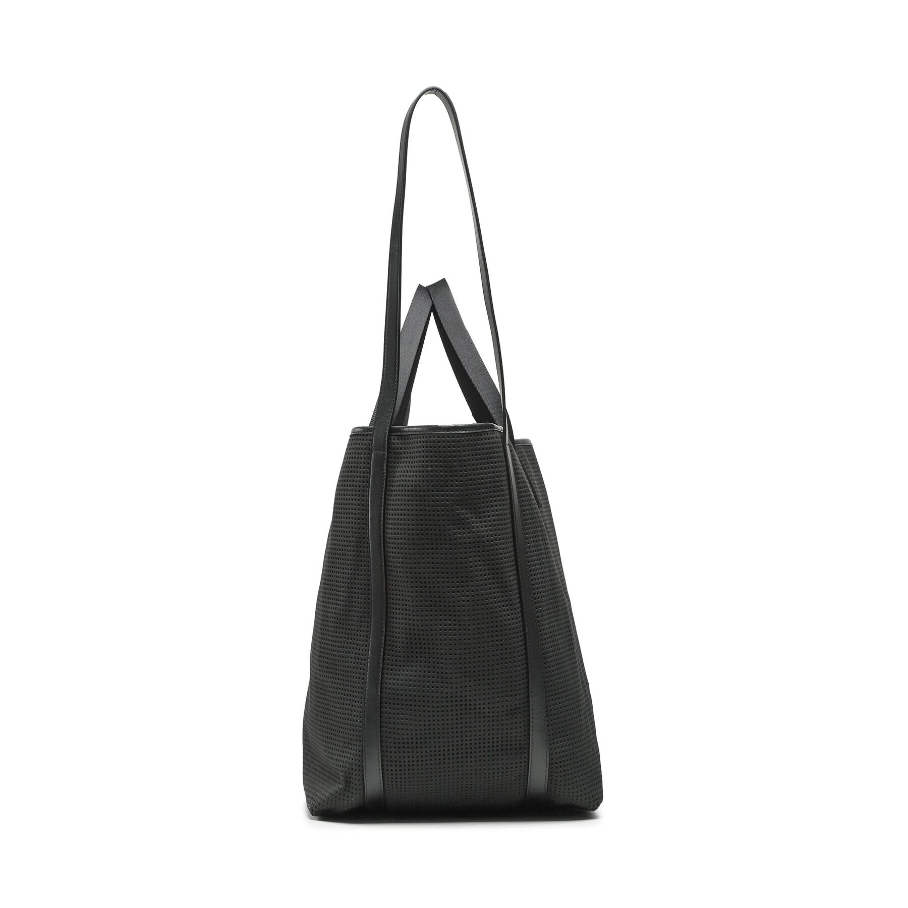 Calvin Klein Geantă Ck Summer Shopper Lg Perf K60K610642 Negru - Pled.ro