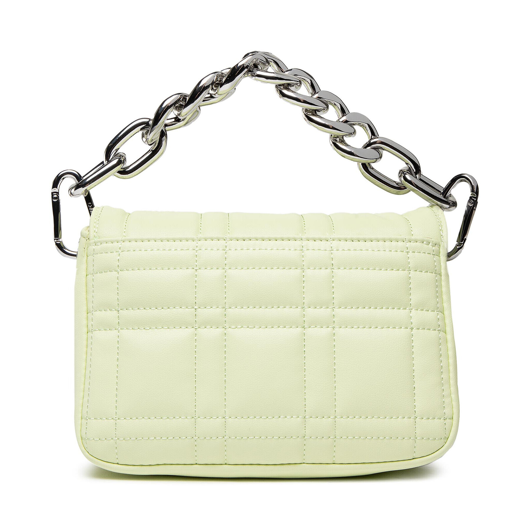 Calvin Klein Geantă Ck Tote Shoulder Bag Sm W/Chain K60K609694 Verde - Pled.ro