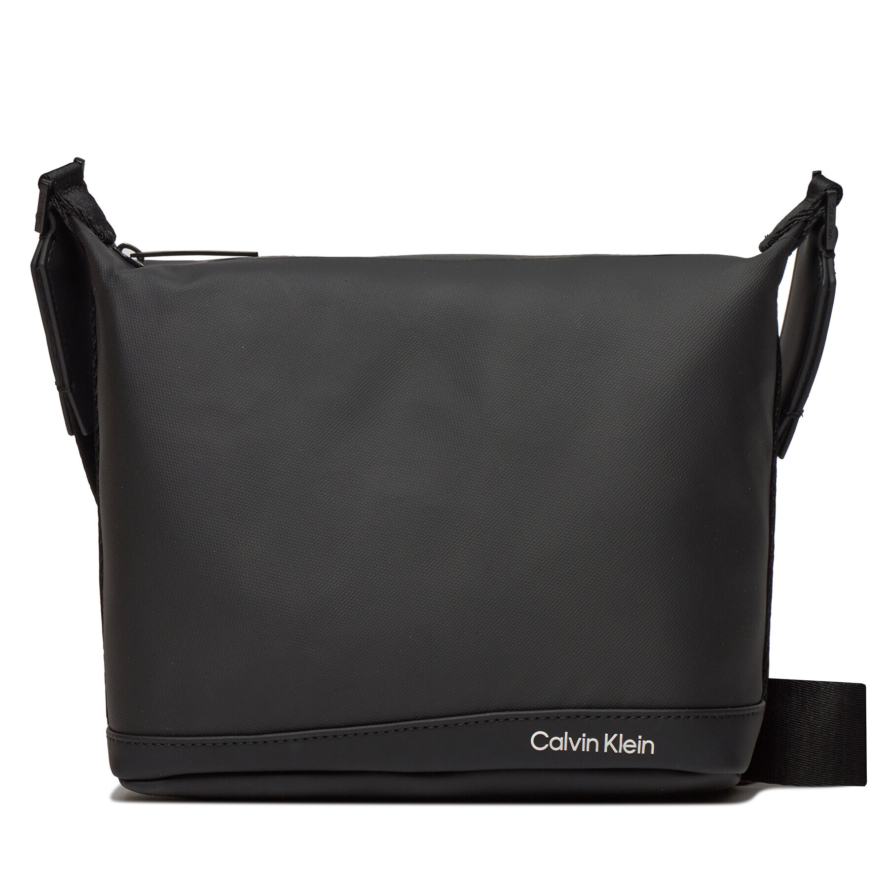 Calvin Klein Geantă crossover Rubberized Wide Base Xover K50K511251 Negru - Pled.ro