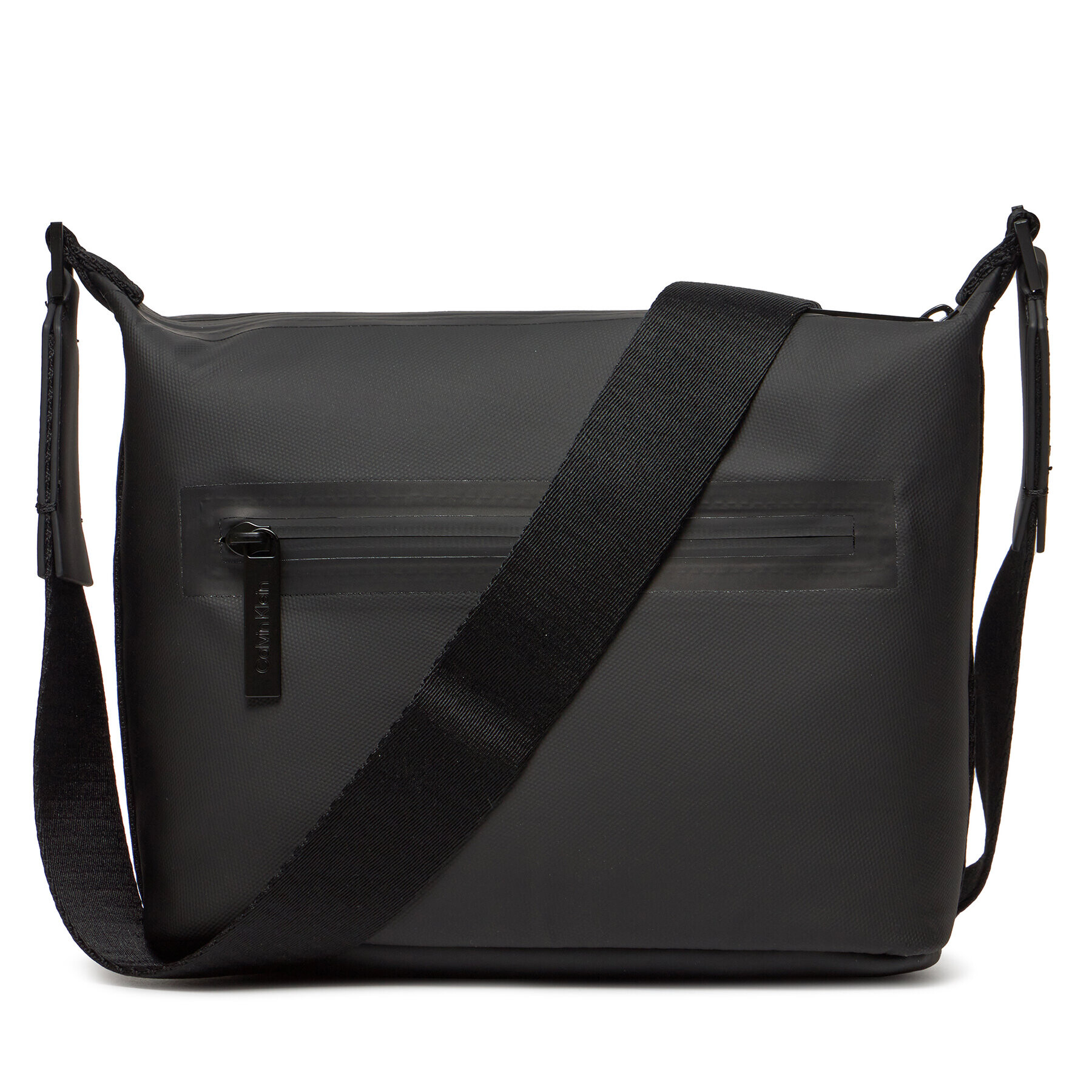 Calvin Klein Geantă crossover Rubberized Wide Base Xover K50K511251 Negru - Pled.ro