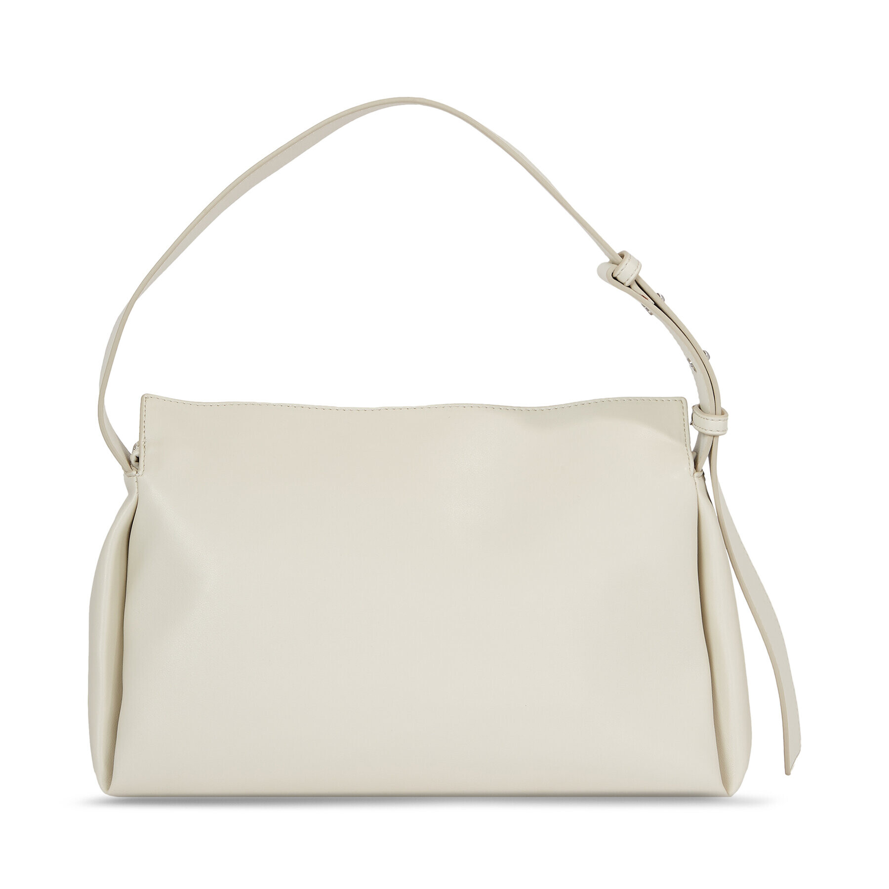 Calvin Klein Geantă Elevated Soft Shoulder Bag Sm K60K610756 Écru - Pled.ro