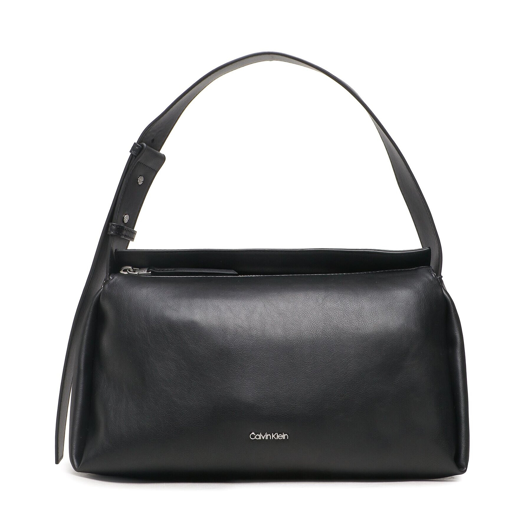 Calvin Klein Geantă Elevated Soft Shoulder Bag Sm K60K610756 Negru - Pled.ro