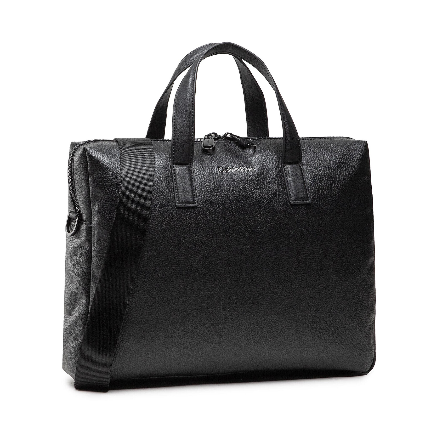 Calvin Klein Geantă pentru laptop Ck Must Laptop Bag K50K508694 Negru - Pled.ro