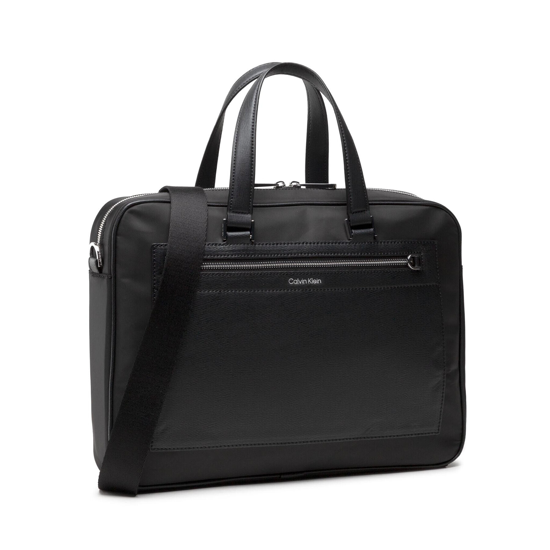 Calvin Klein Geantă pentru laptop Classic Repreve Laptop Bag Wpckt K50K508704 Negru - Pled.ro