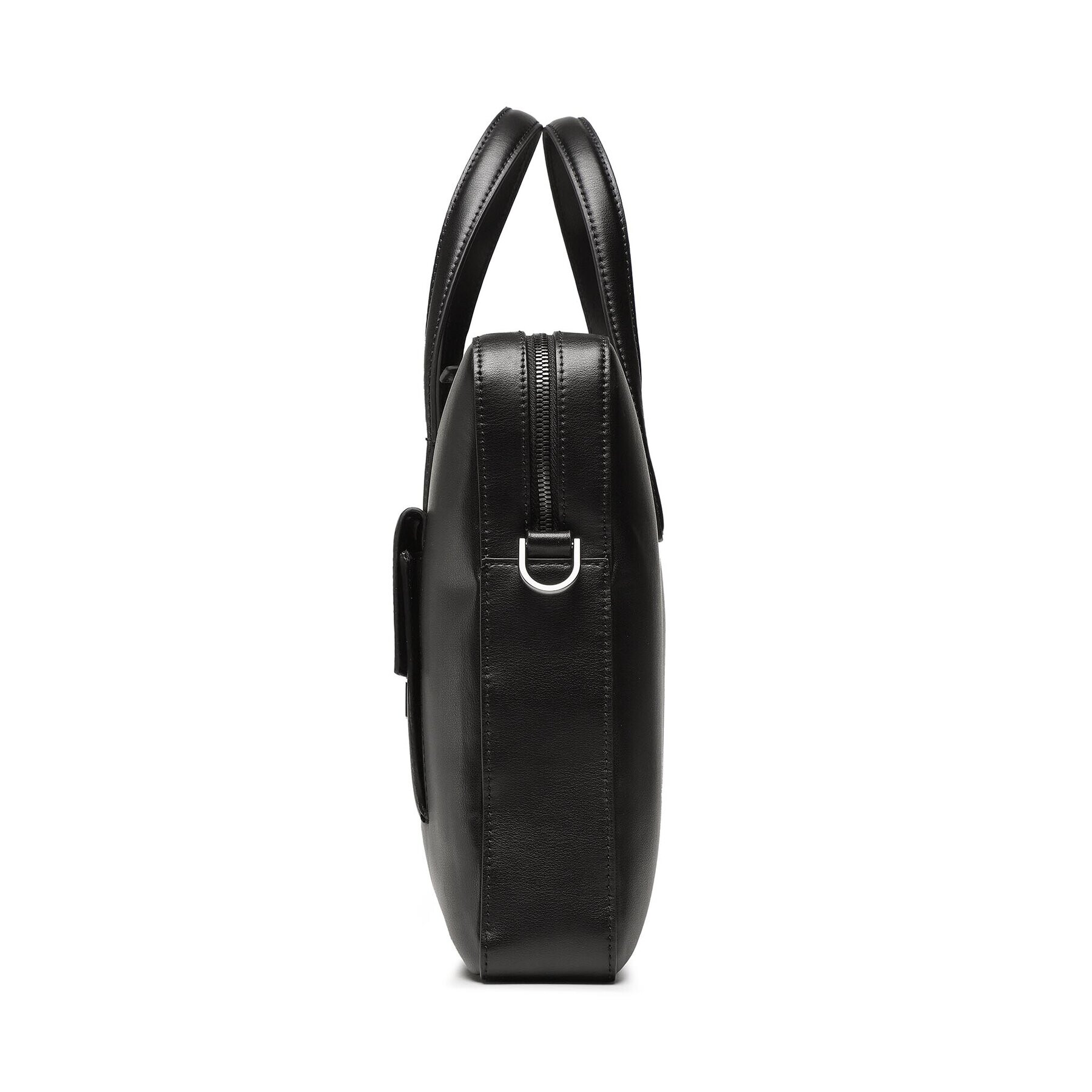 Calvin Klein Geantă pentru laptop Iconic Hardware Laptop Bag K50K510250 Negru - Pled.ro