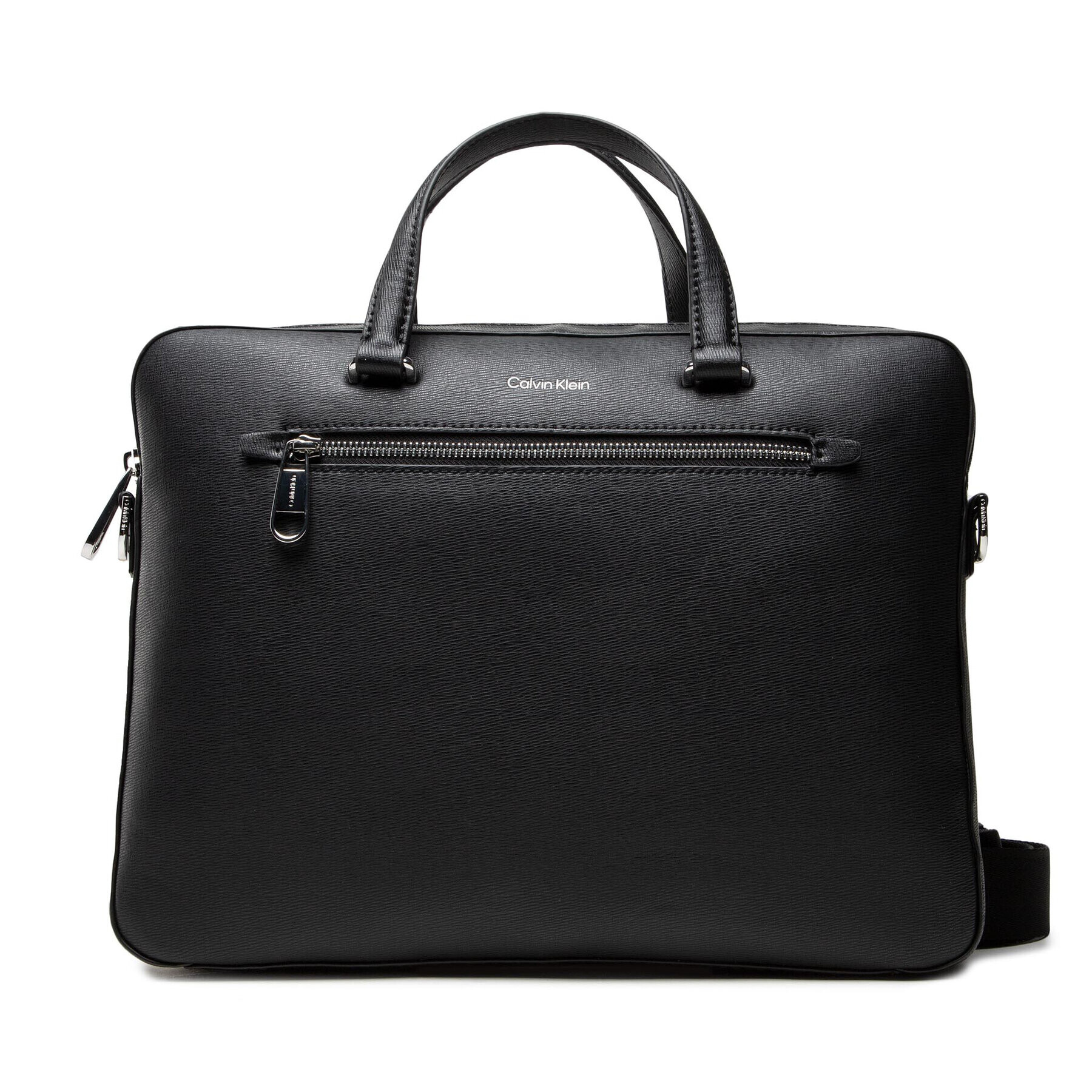 Calvin Klein Geantă pentru laptop Minimalism Slim Laptop Bag K50K508701 Negru - Pled.ro