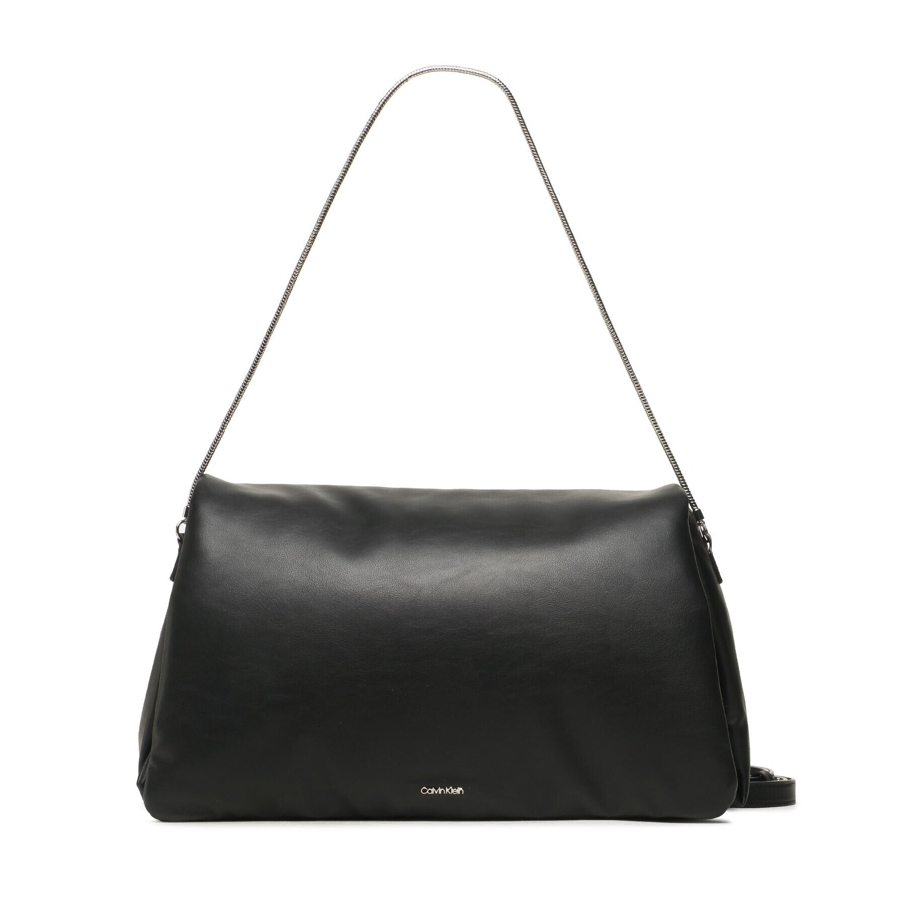 Calvin Klein Geantă Puffed Shoulder Bag K60K611020 Negru - Pled.ro