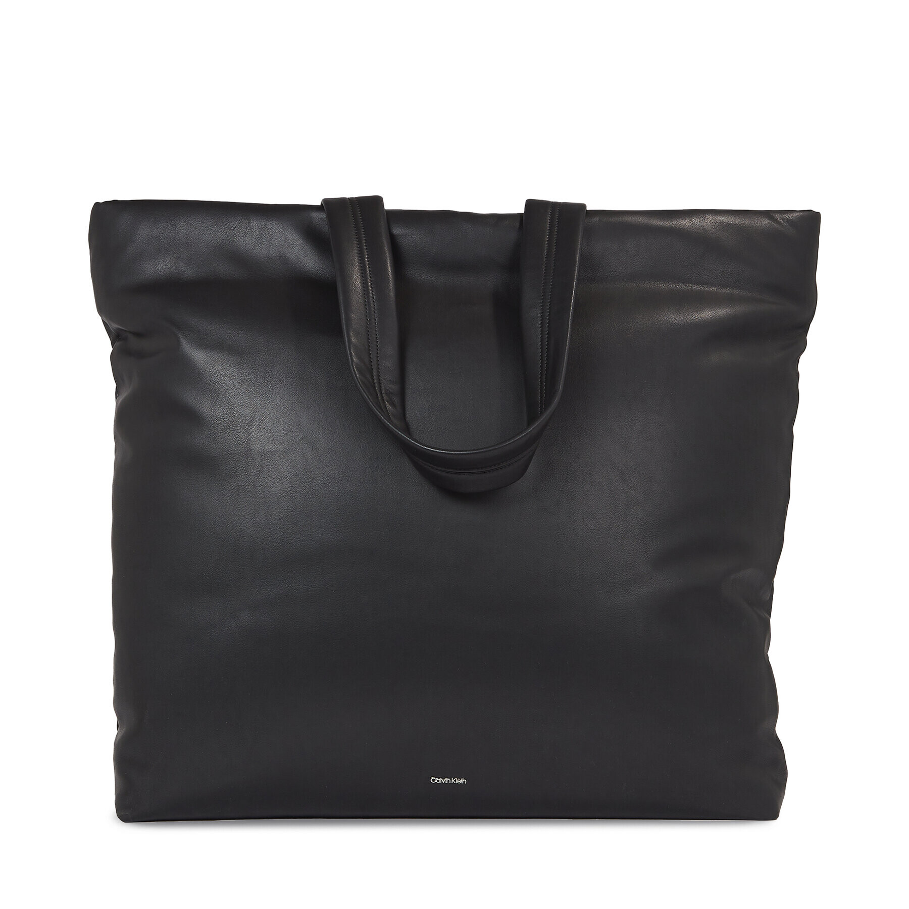 Calvin Klein Geantă Puffed Tote K60K611511 Negru - Pled.ro