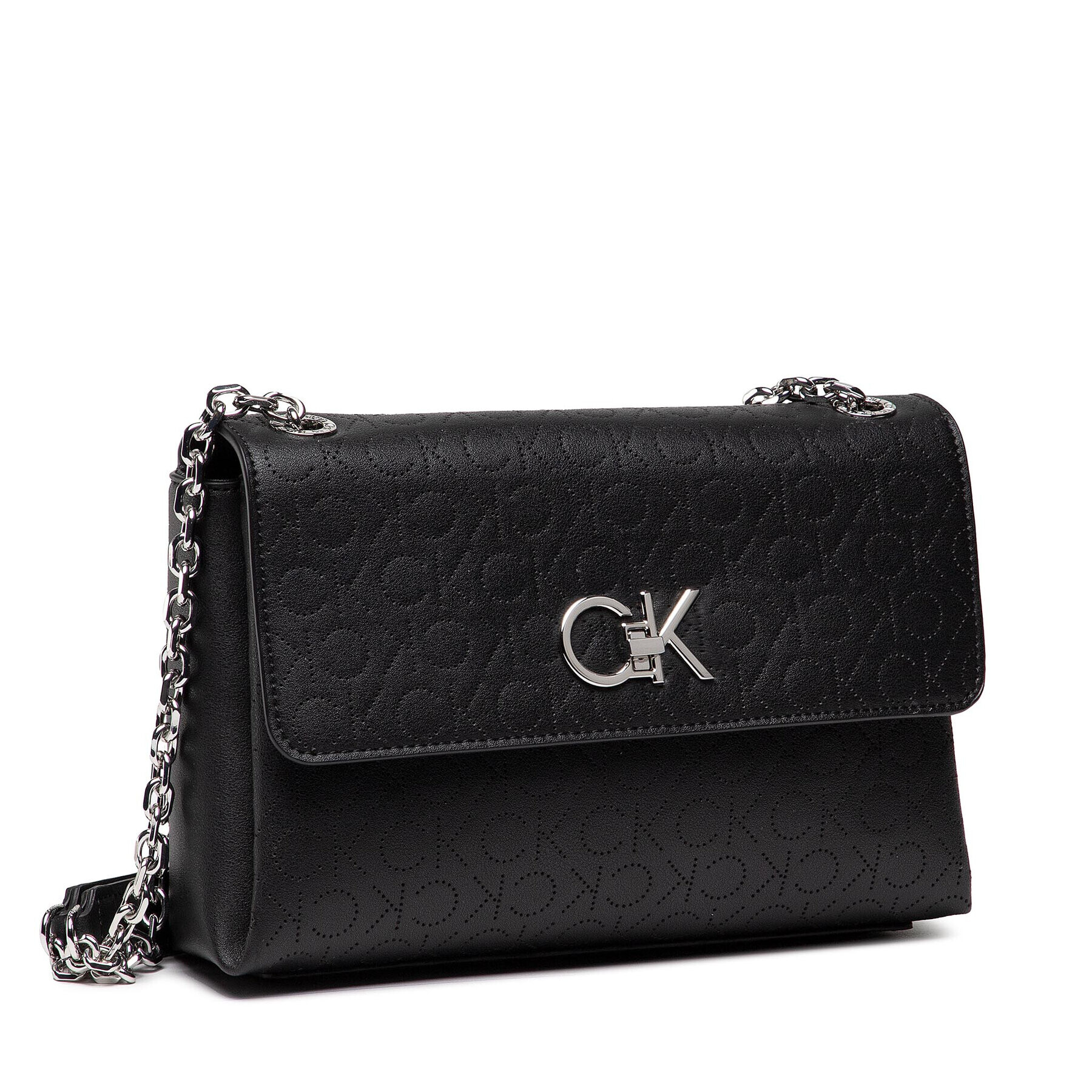 Calvin Klein Geantă Re-Lock Ew Conv Xbody Perf K60K609396 Negru - Pled.ro