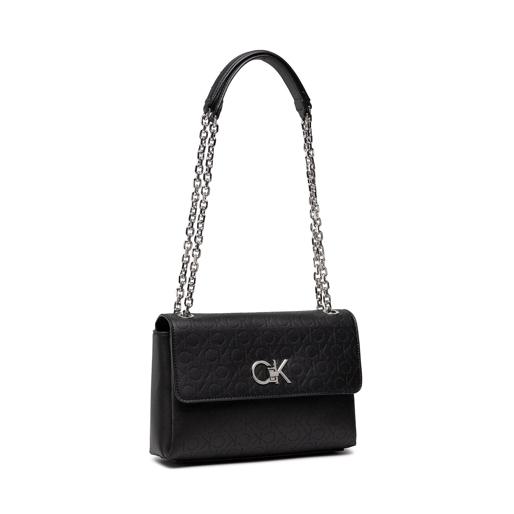 Calvin Klein Geantă Re-Lock Ew Conv Xbody Perf K60K609396 Negru - Pled.ro