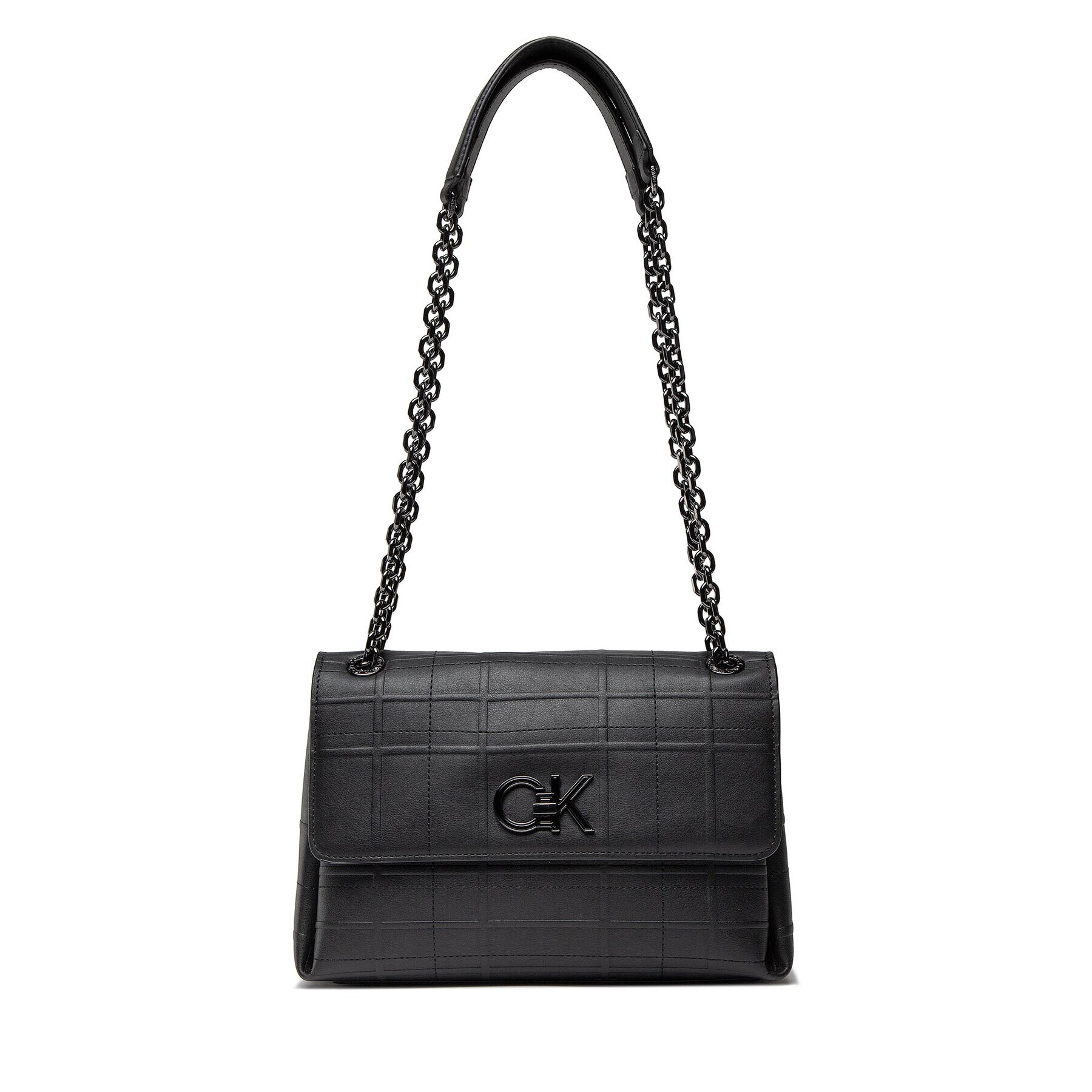 Calvin Klein Geantă Re-Lock Ew Conv Xbody Quilt K60K609682 Negru - Pled.ro