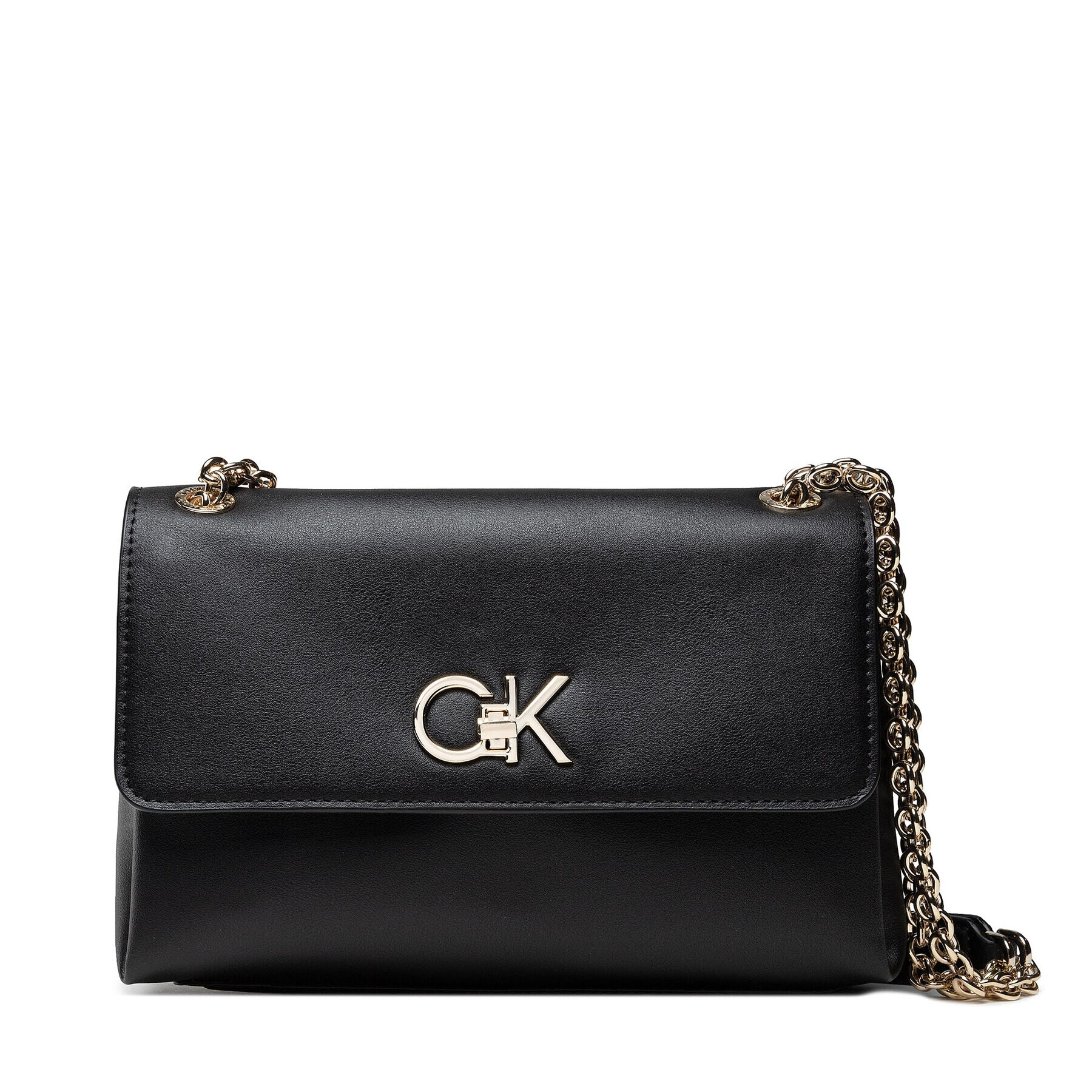 Calvin Klein Geantă Re-Lock Ew Cony Xbody K60K608983 Negru - Pled.ro