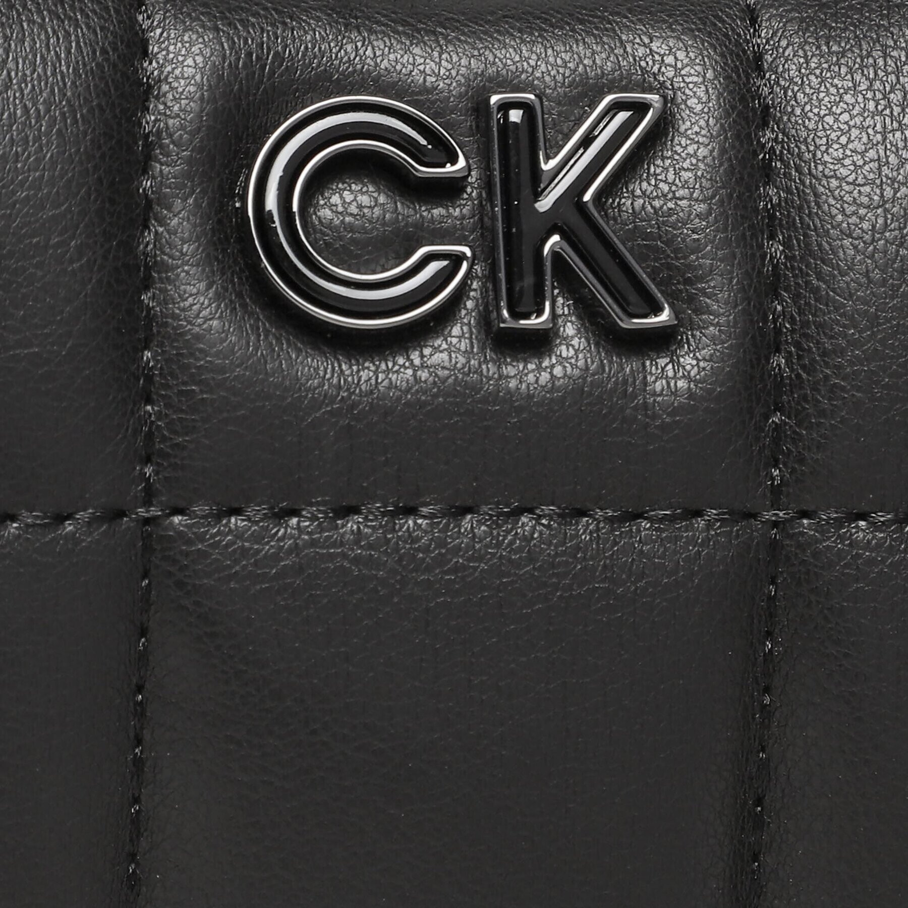 Calvin Klein Geantă Re-Lock Quil Cress Mini Bag K60K610442 Negru - Pled.ro