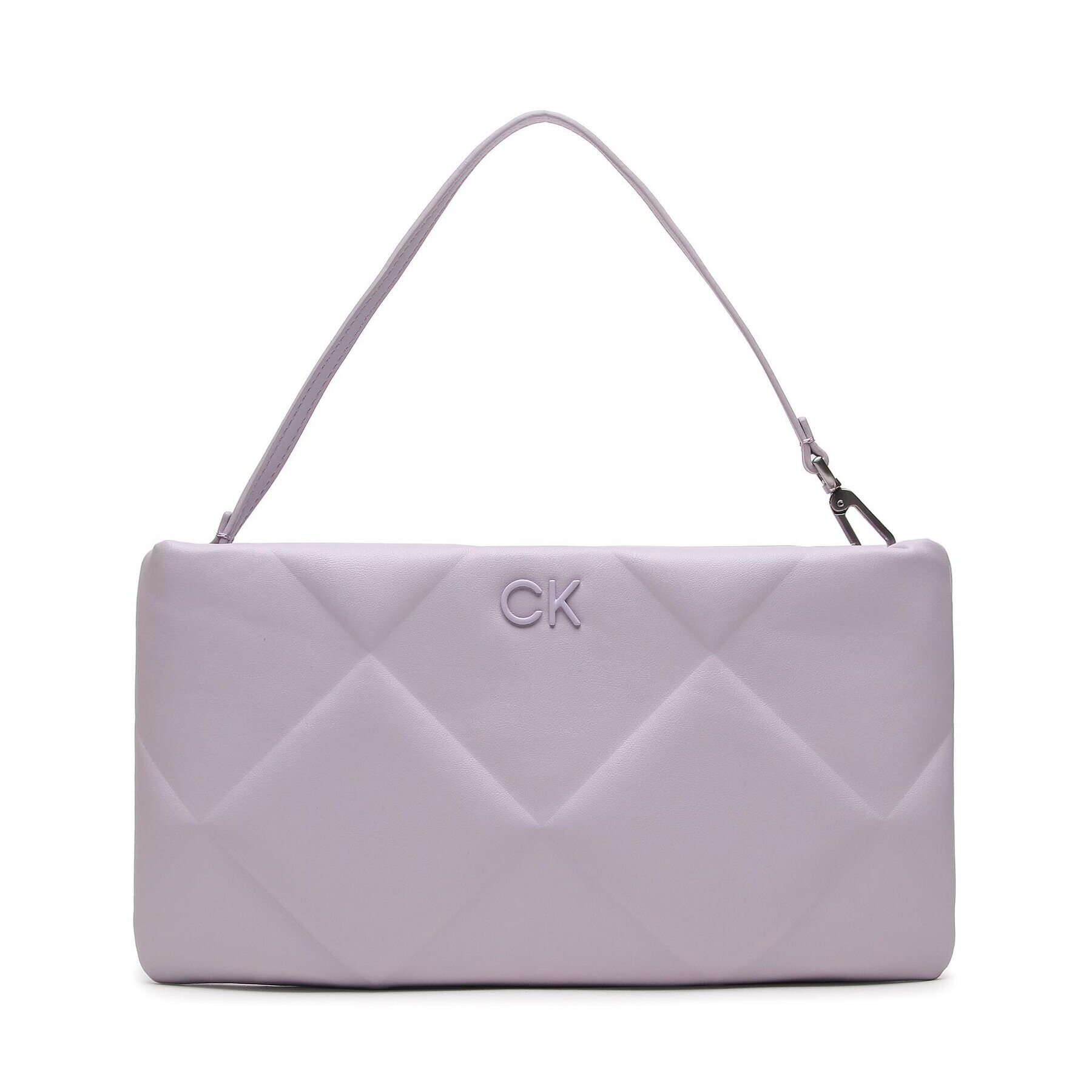 Calvin Klein Geantă Re-Lock Quilt Conv Clutch K60K610771 Violet - Pled.ro