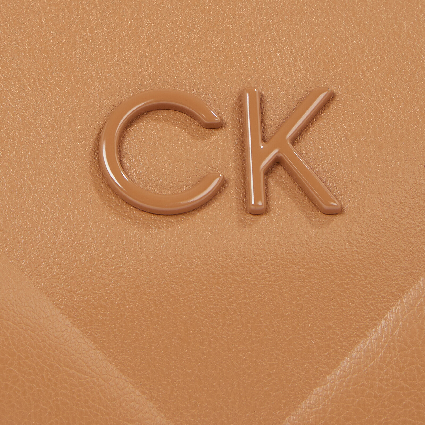 Calvin Klein Geantă Re-Lock Quilt Crossbody K60K611042 Maro - Pled.ro