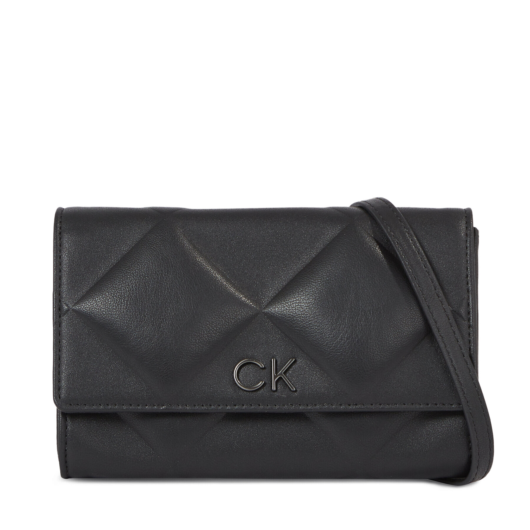 Calvin Klein Geantă Re-Lock Quilt Mini Bag K60K611086 Negru - Pled.ro