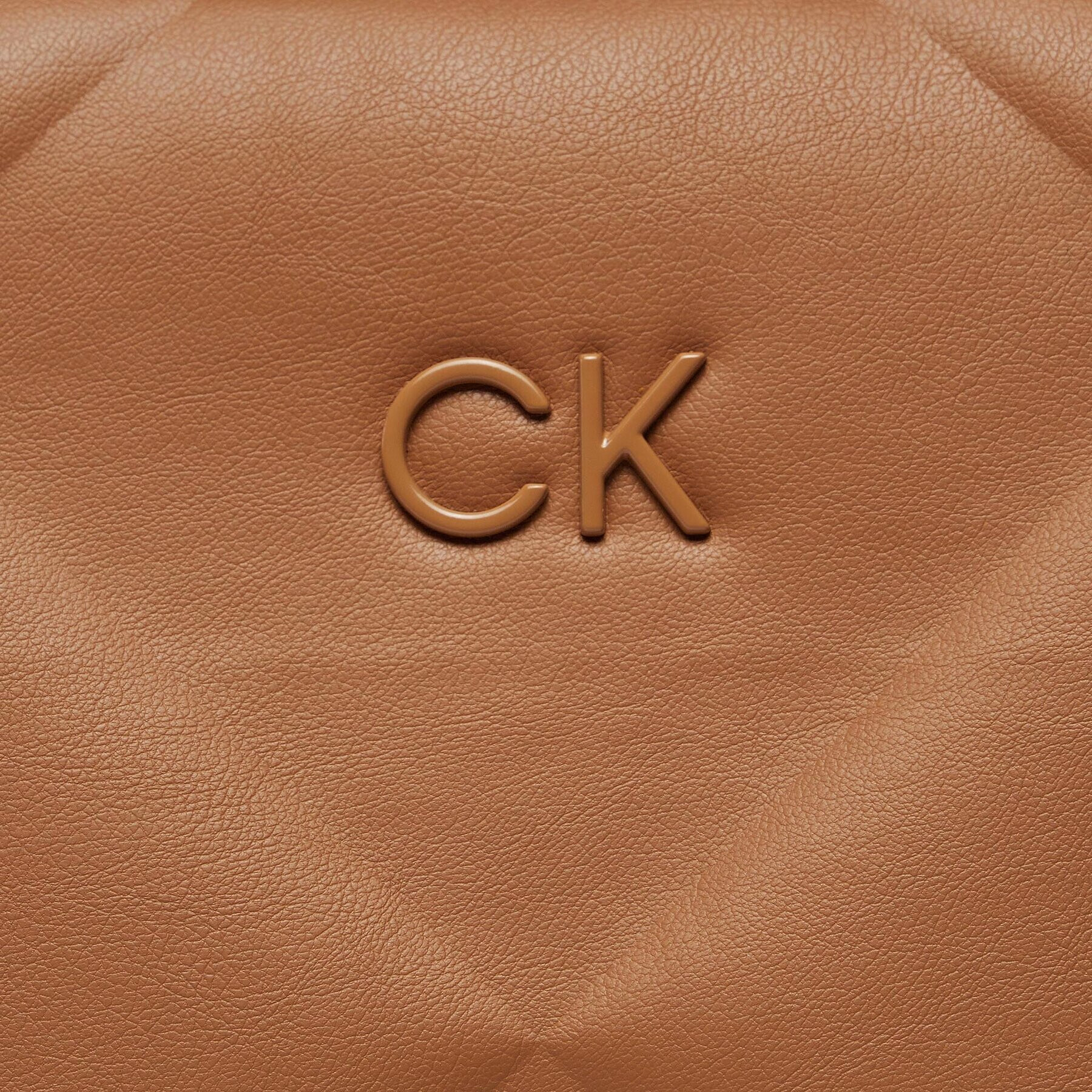 Calvin Klein Geantă Re-Lock Quilt Tote Lg K60K610761 Maro - Pled.ro