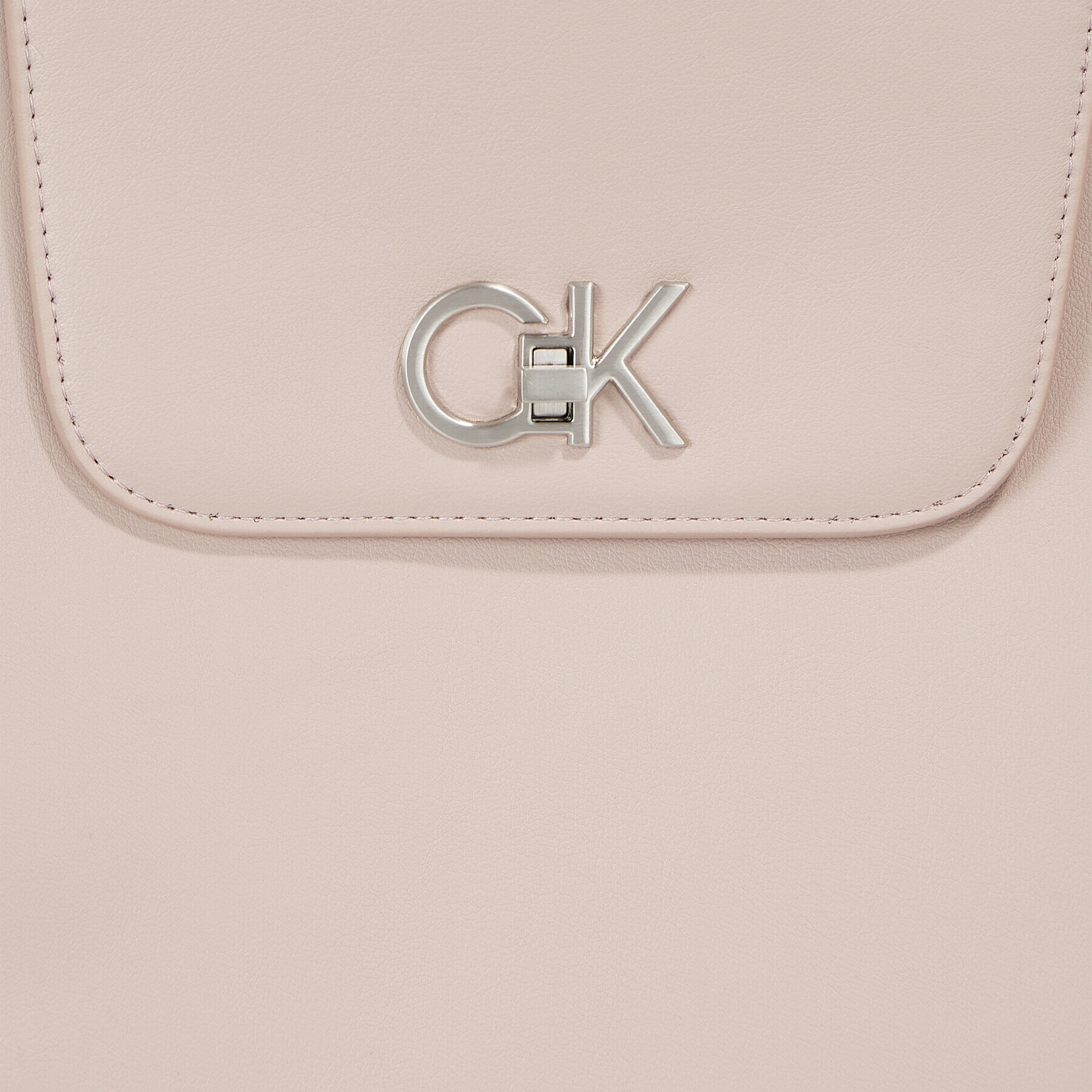 Calvin Klein Geantă Re-Lock Shopper W/Flap K60K611052 Gri - Pled.ro