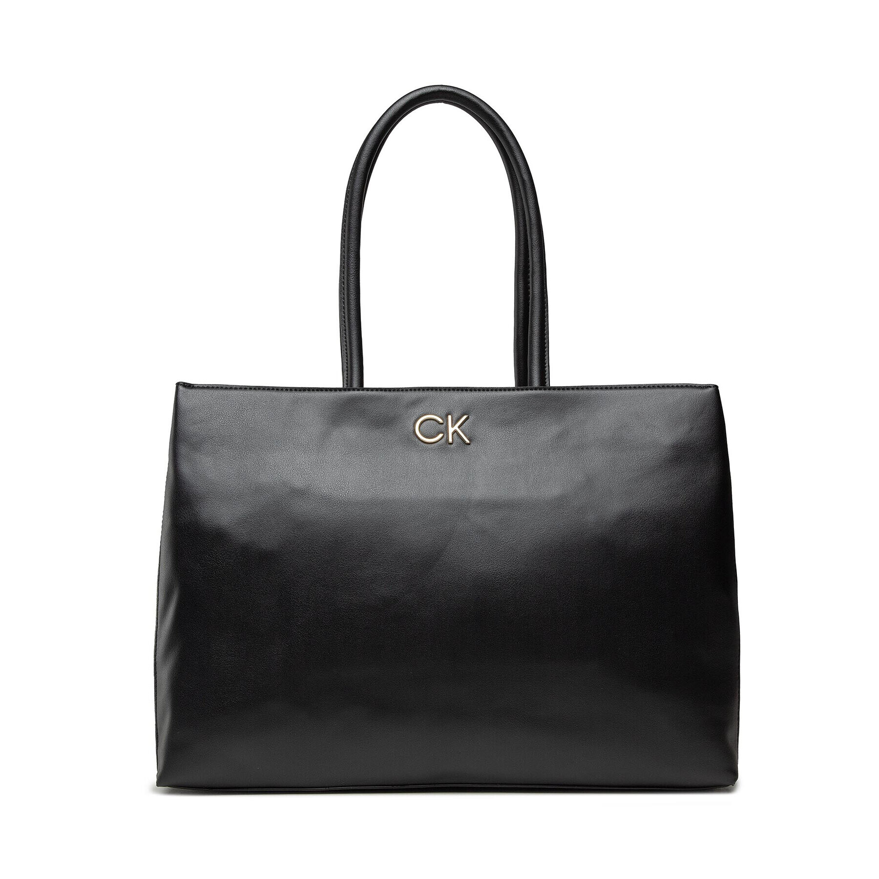 Calvin Klein Geantă Re-Lock Shopper W/Laptop Pouch K60K608720 Negru - Pled.ro