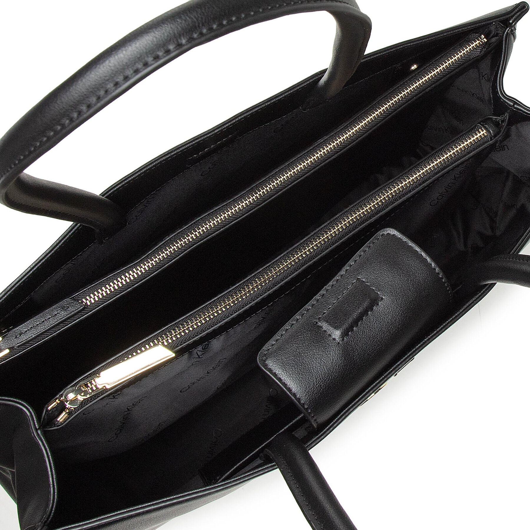 Calvin Klein Geantă Re-Lock Shopper W/Laptop Pouch K60K608720 Negru - Pled.ro