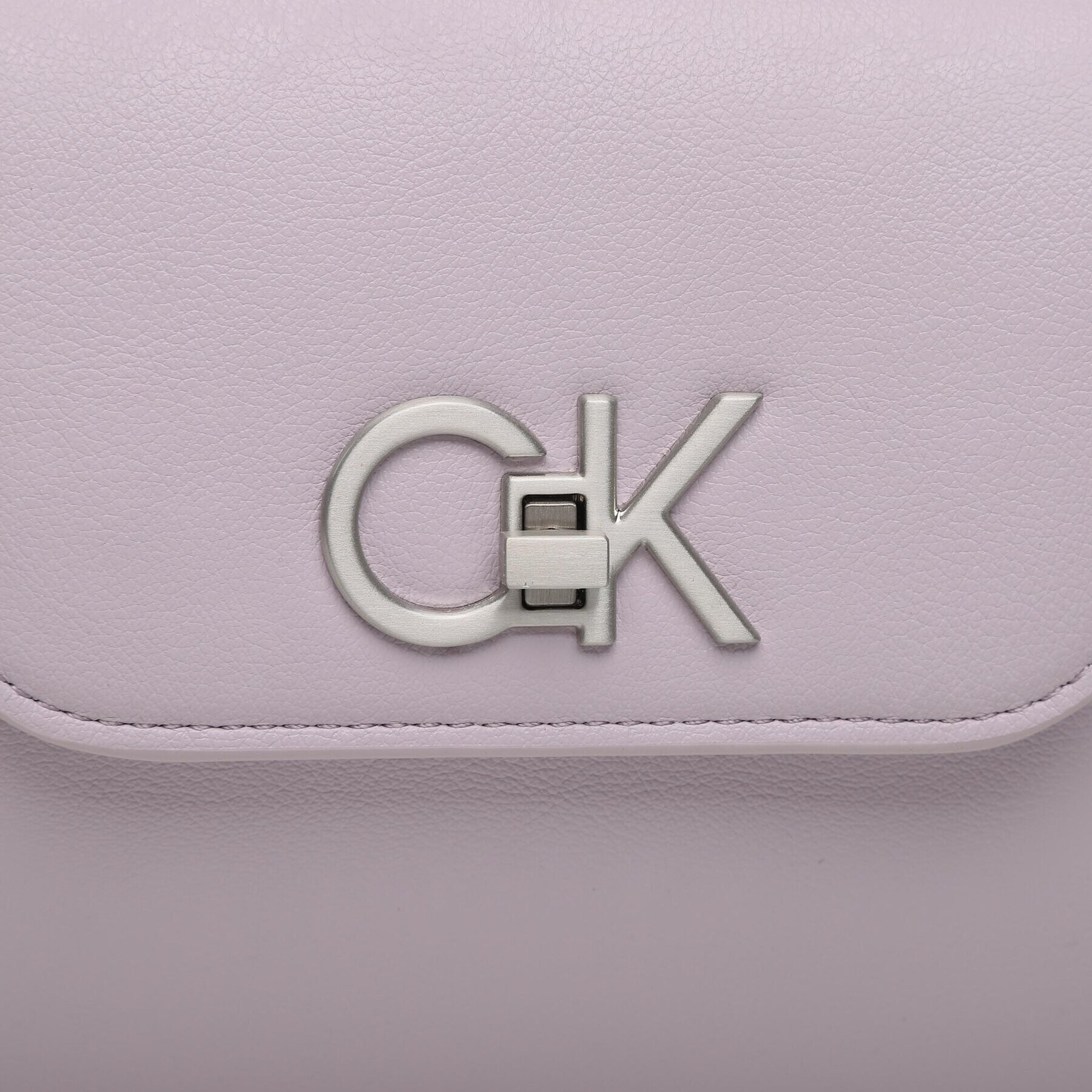 Calvin Klein Geantă Re-Lock Shoulder Bag Md K60K610769 Violet - Pled.ro