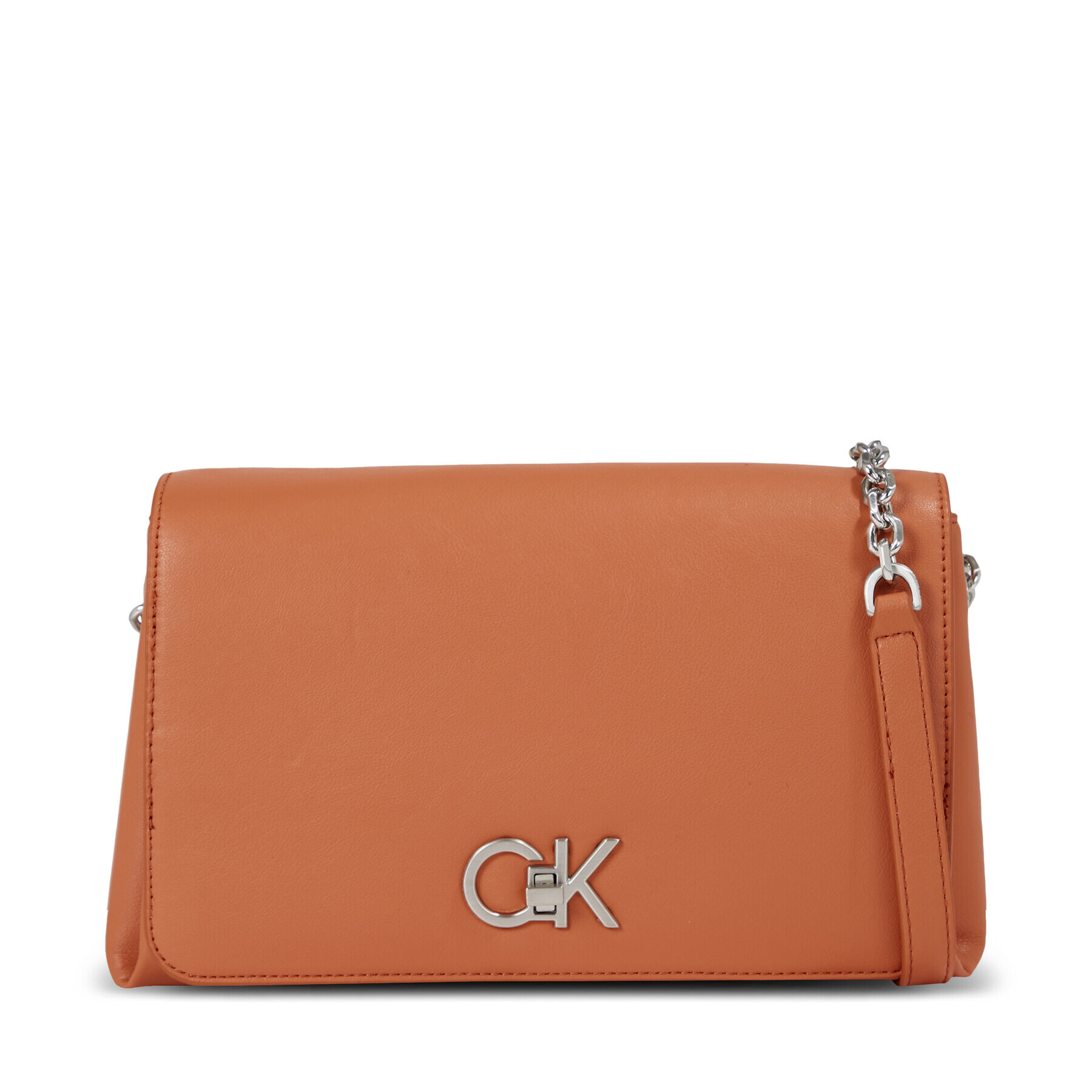 Calvin Klein Geantă Re-Lock Shoulder Bag Md K60K611057 Maro - Pled.ro