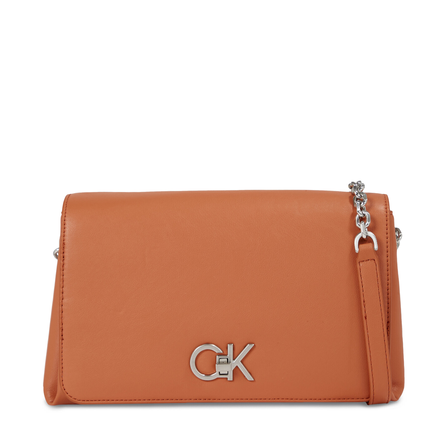 Calvin Klein Geantă Re-Lock Shoulder Bag Md K60K611057 Maro - Pled.ro