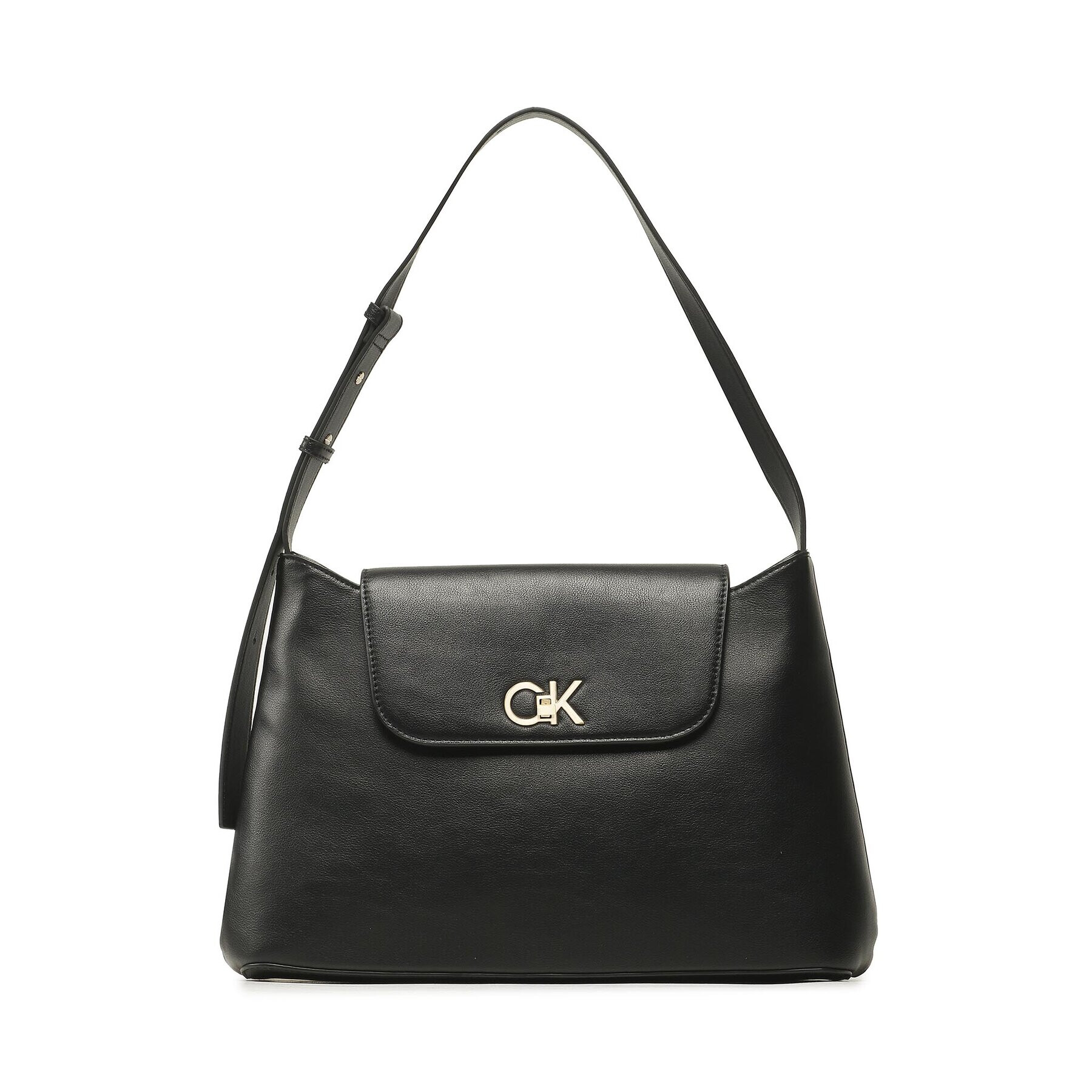 Calvin Klein Geantă Re-Lock Tote Md K60K610773 Negru - Pled.ro