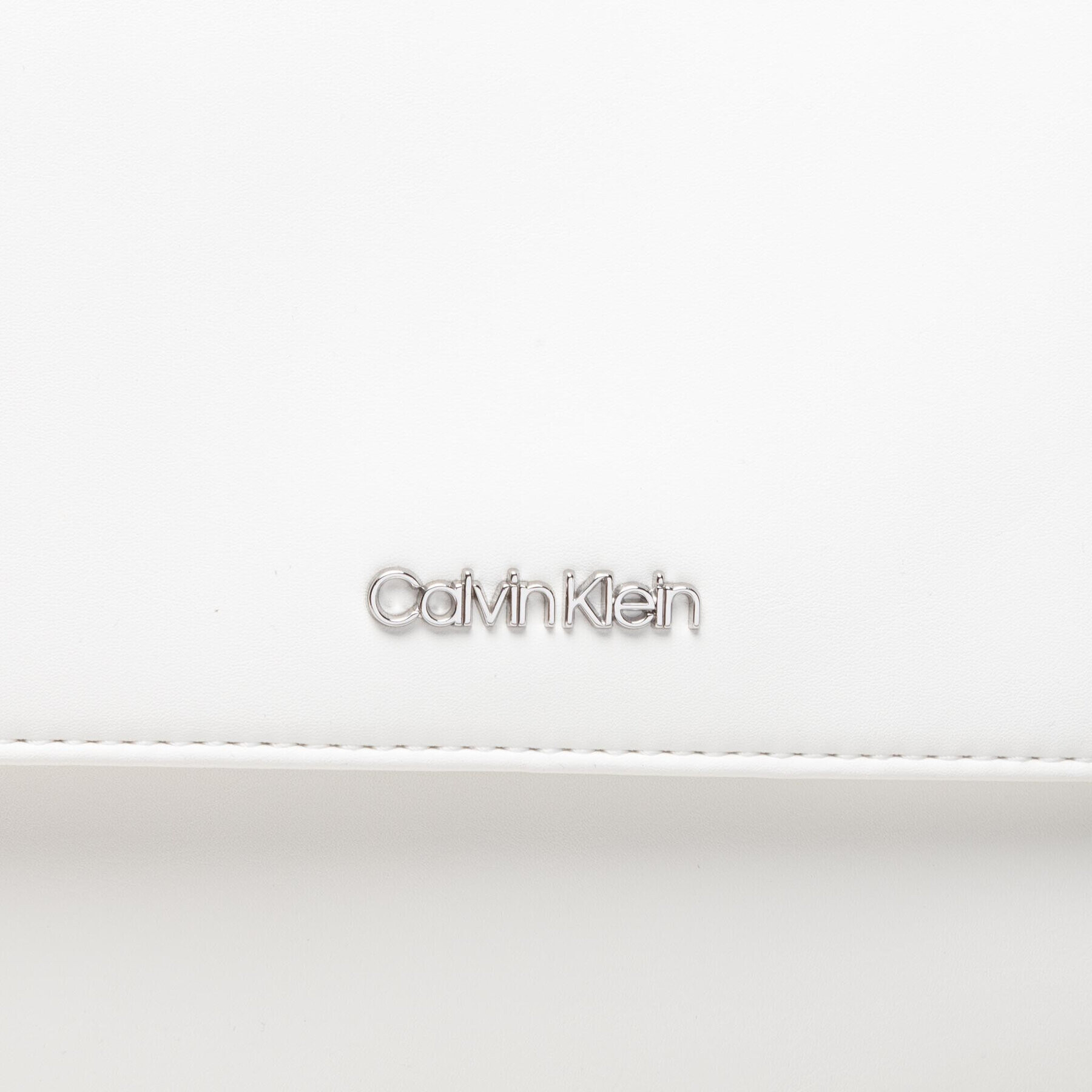 Calvin Klein Geantă Roped Shoulder Bag K60K609004 Alb - Pled.ro