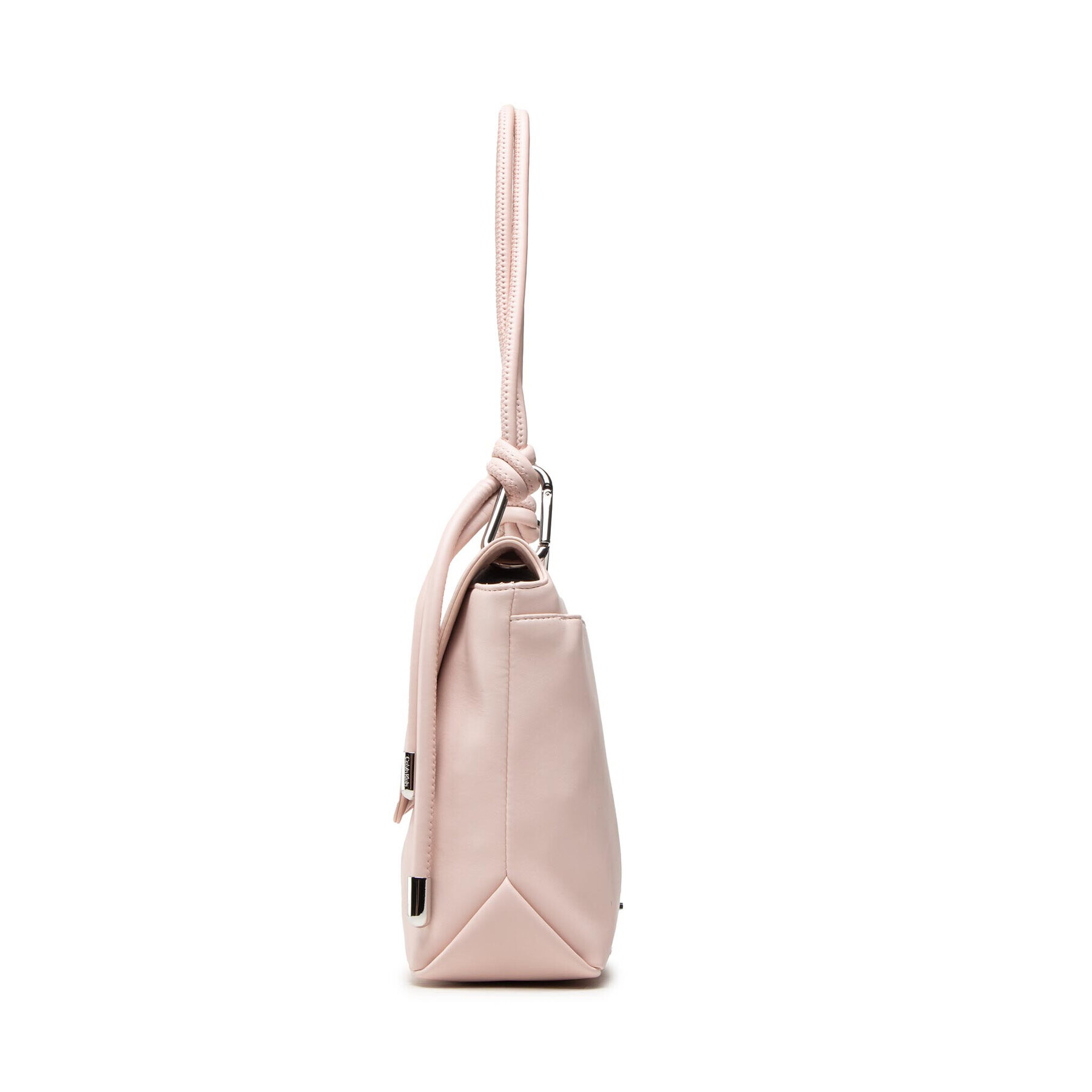 Calvin Klein Geantă Roped Shoulder Bag K60K609004 Roz - Pled.ro