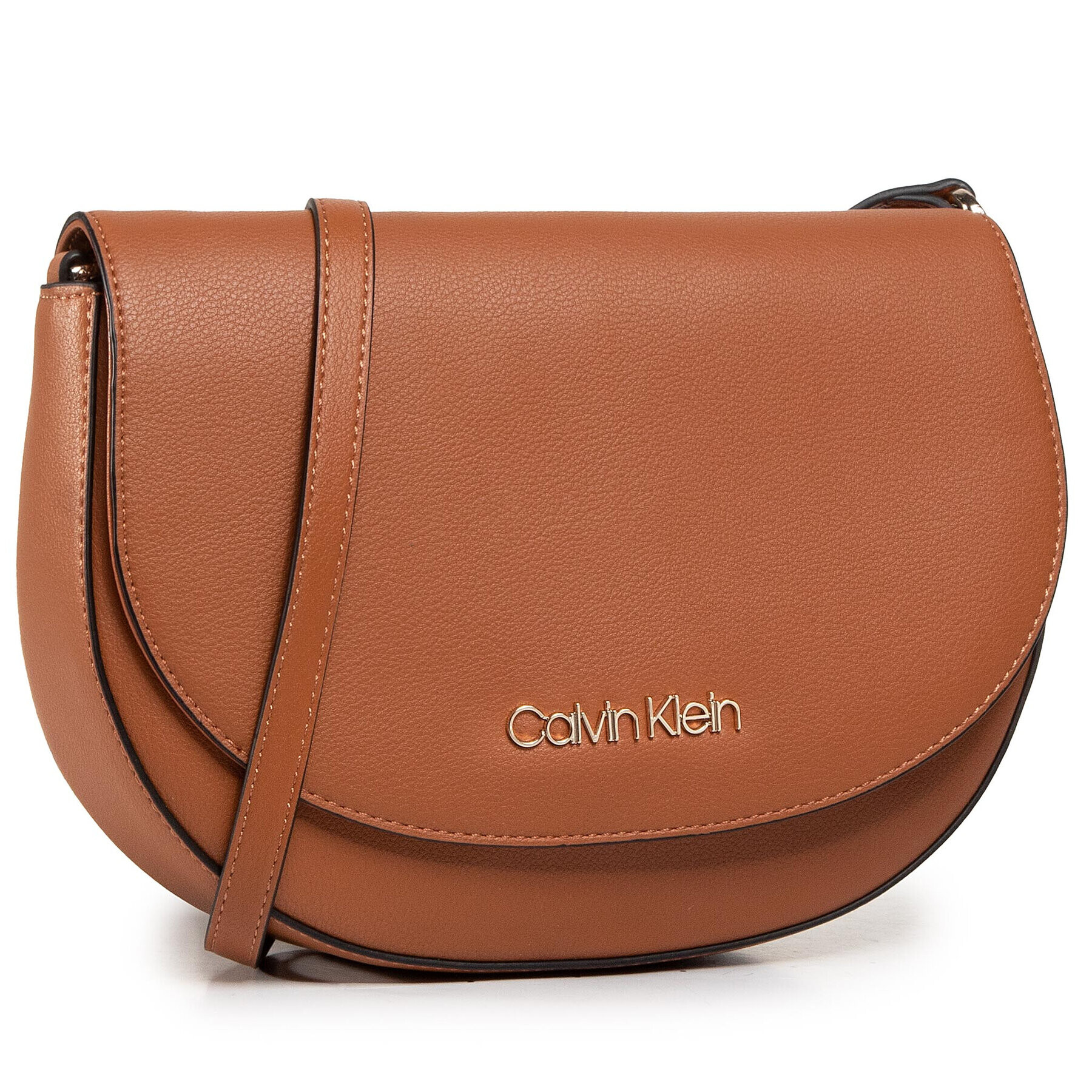 Calvin Klein Geantă Saddle Bag K60K607020 Maro - Pled.ro