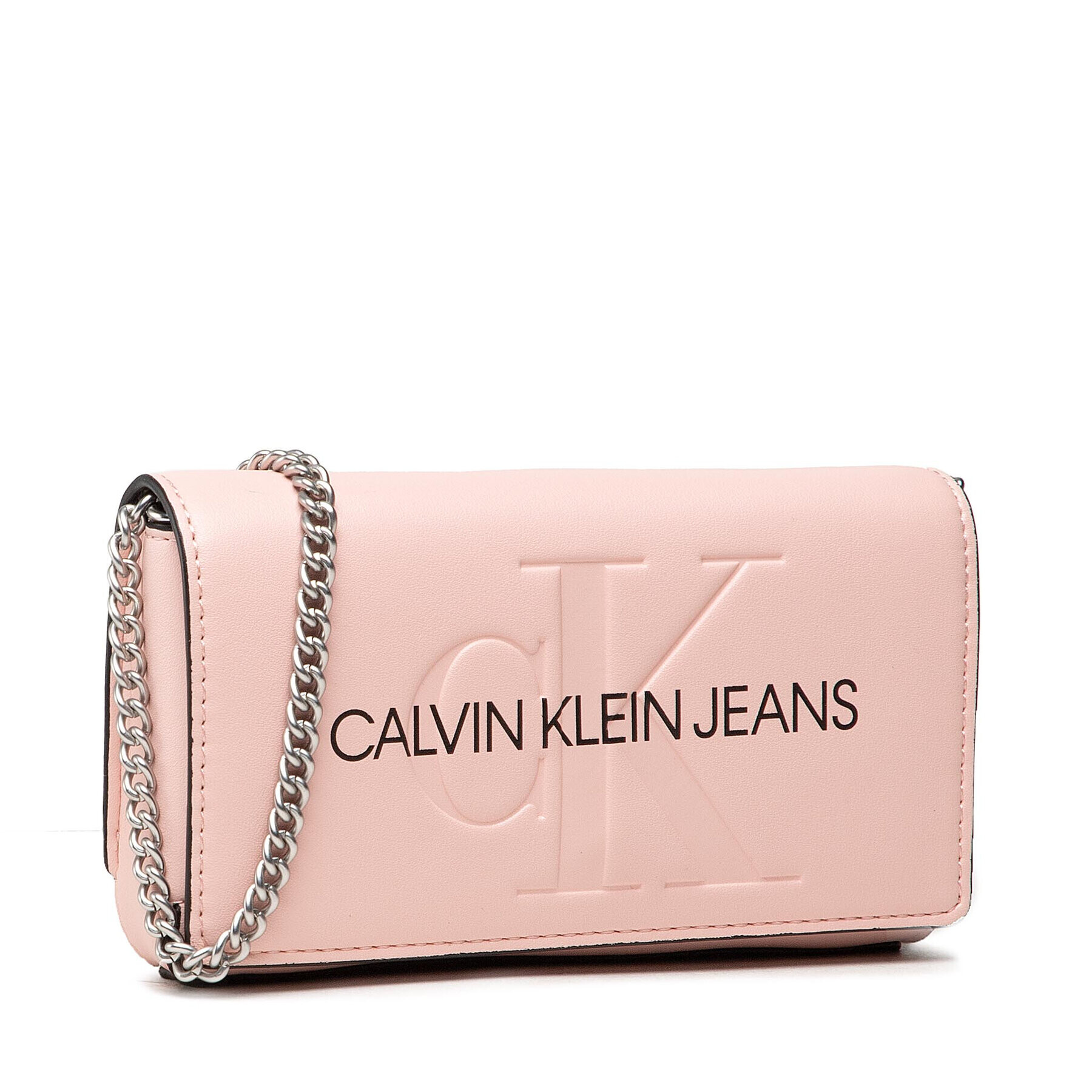 Calvin Klein Geantă Sculpted Mono Phone Xbody K60K608398 Roz - Pled.ro