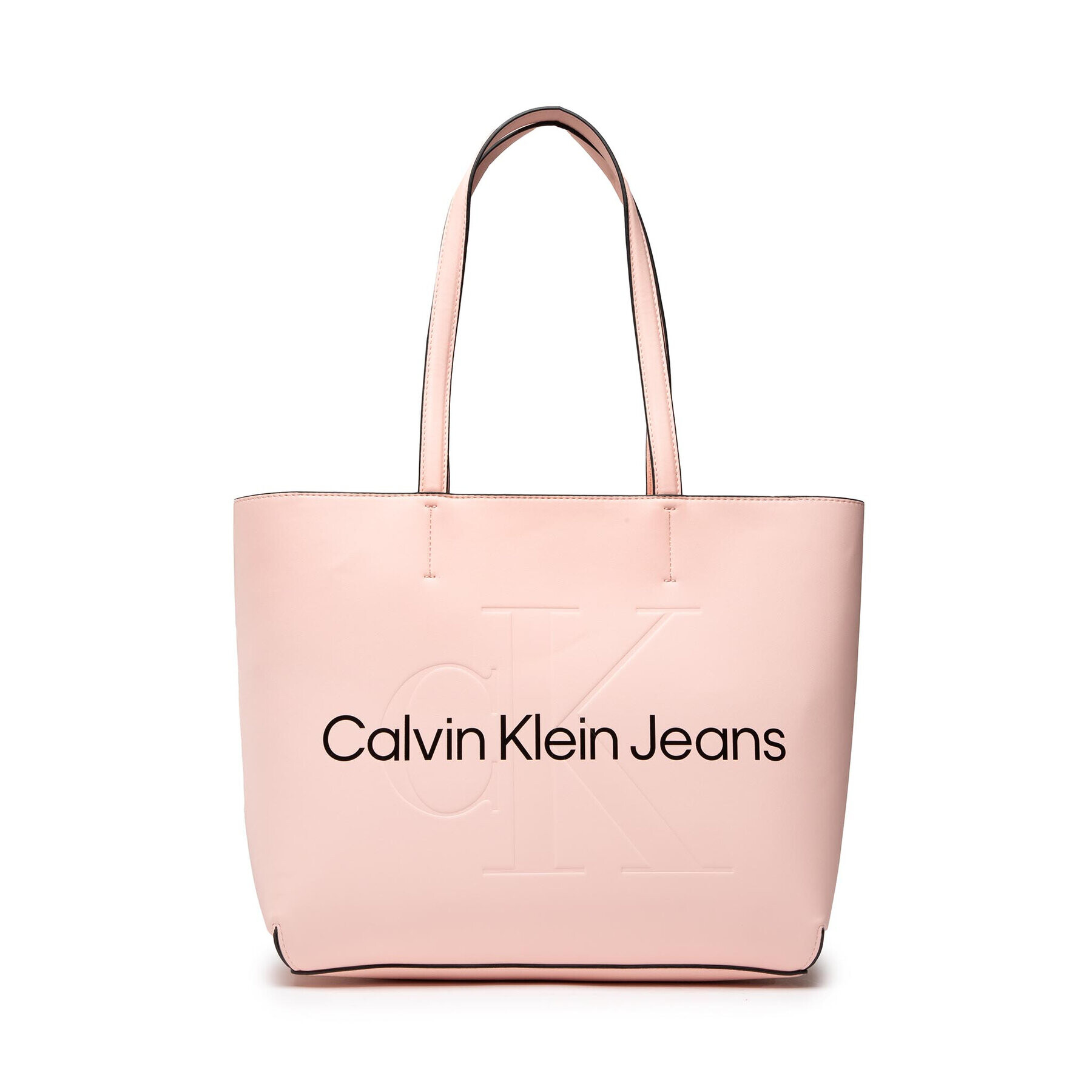 Calvin Klein Geantă Sculpted Shopper29 Mono K60K609781 Roz - Pled.ro