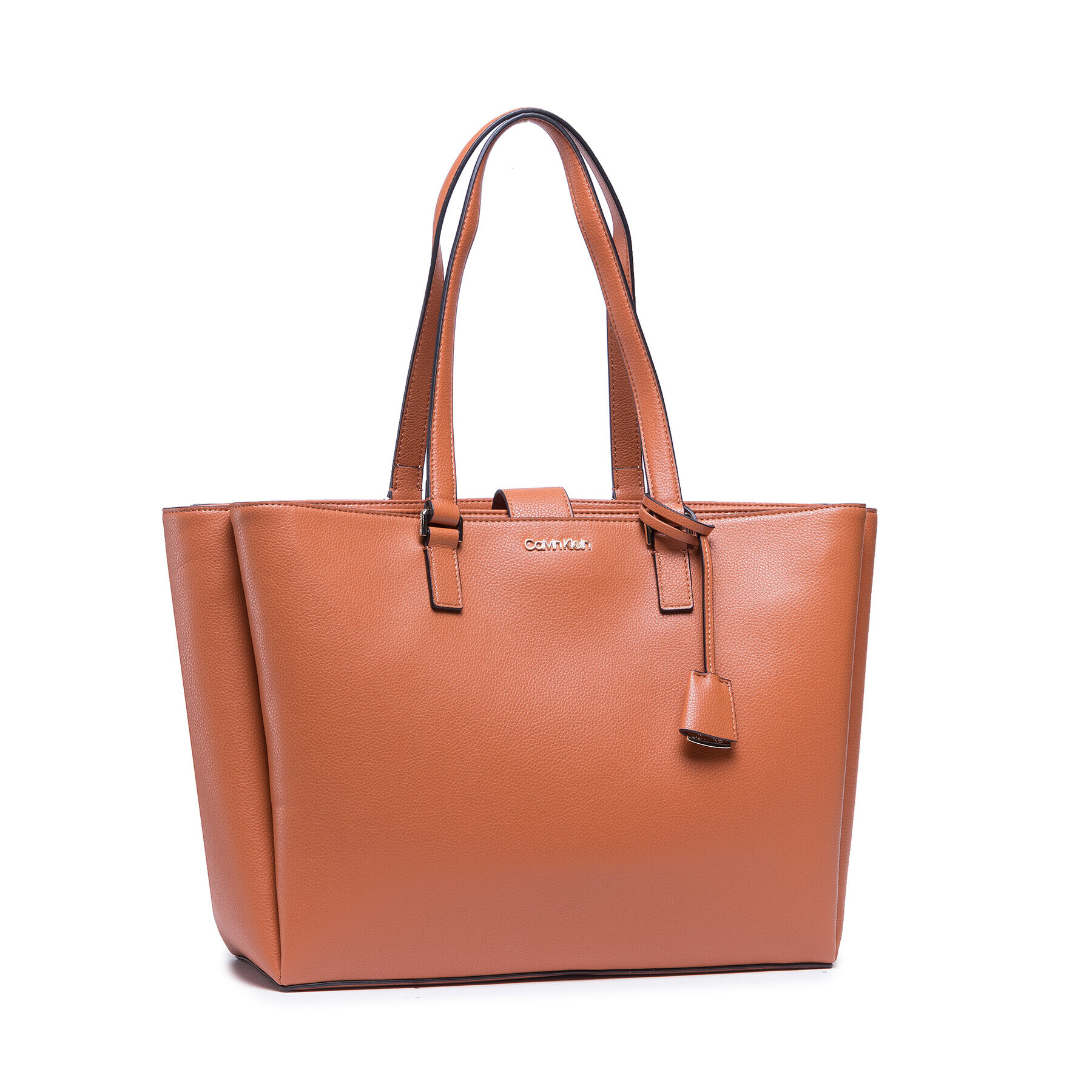 Calvin Klein Geantă Shopper Md W/Laptop Comp K60K608242 Maro - Pled.ro