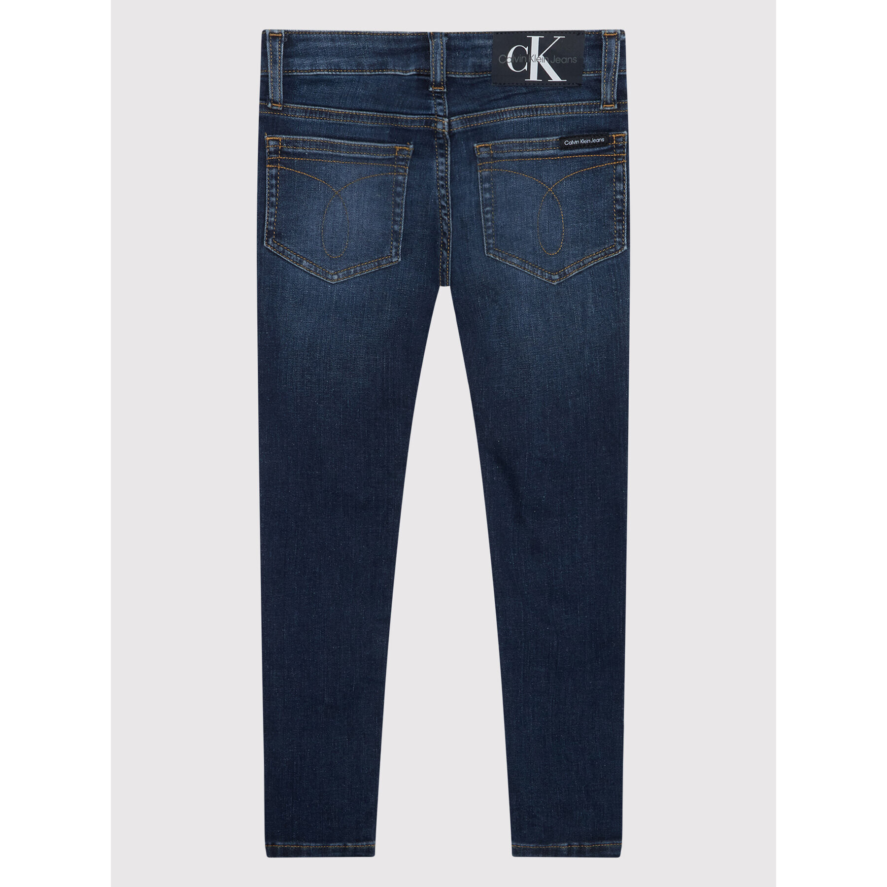 Calvin Klein Jeans Blugi Ess IB0IB01073 Bleumarin Skinny Fit - Pled.ro