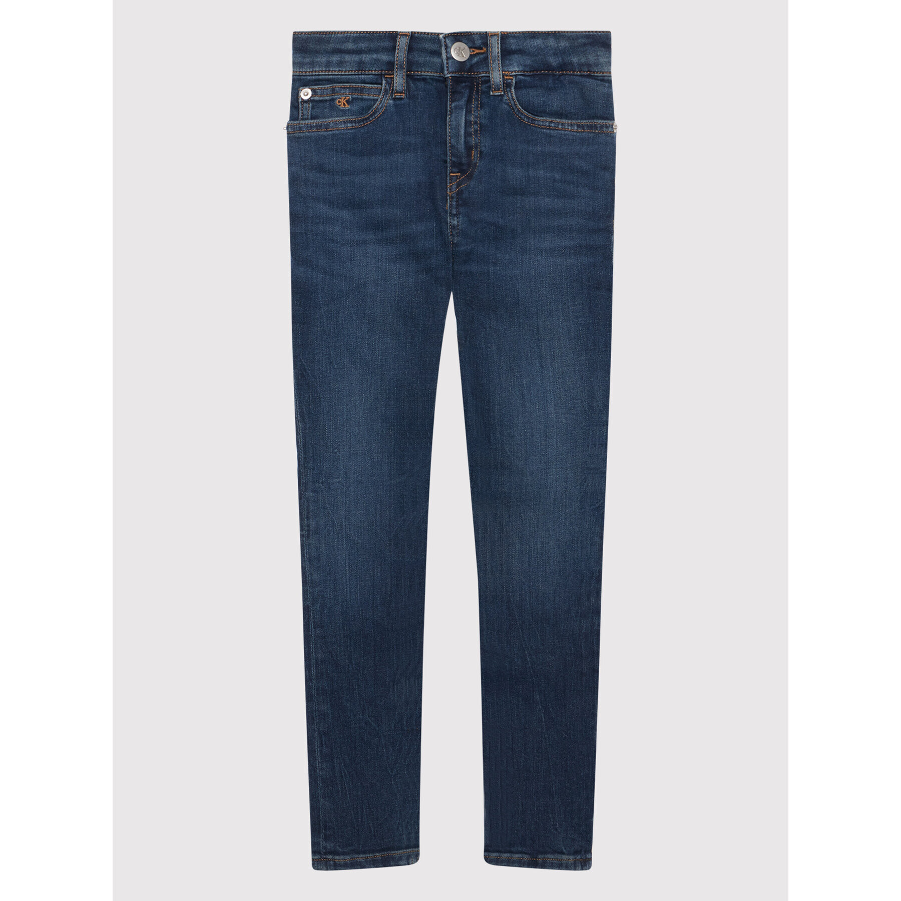 Calvin Klein Jeans Blugi Ess IG0IG01073 Bleumarin Skinny Fit - Pled.ro