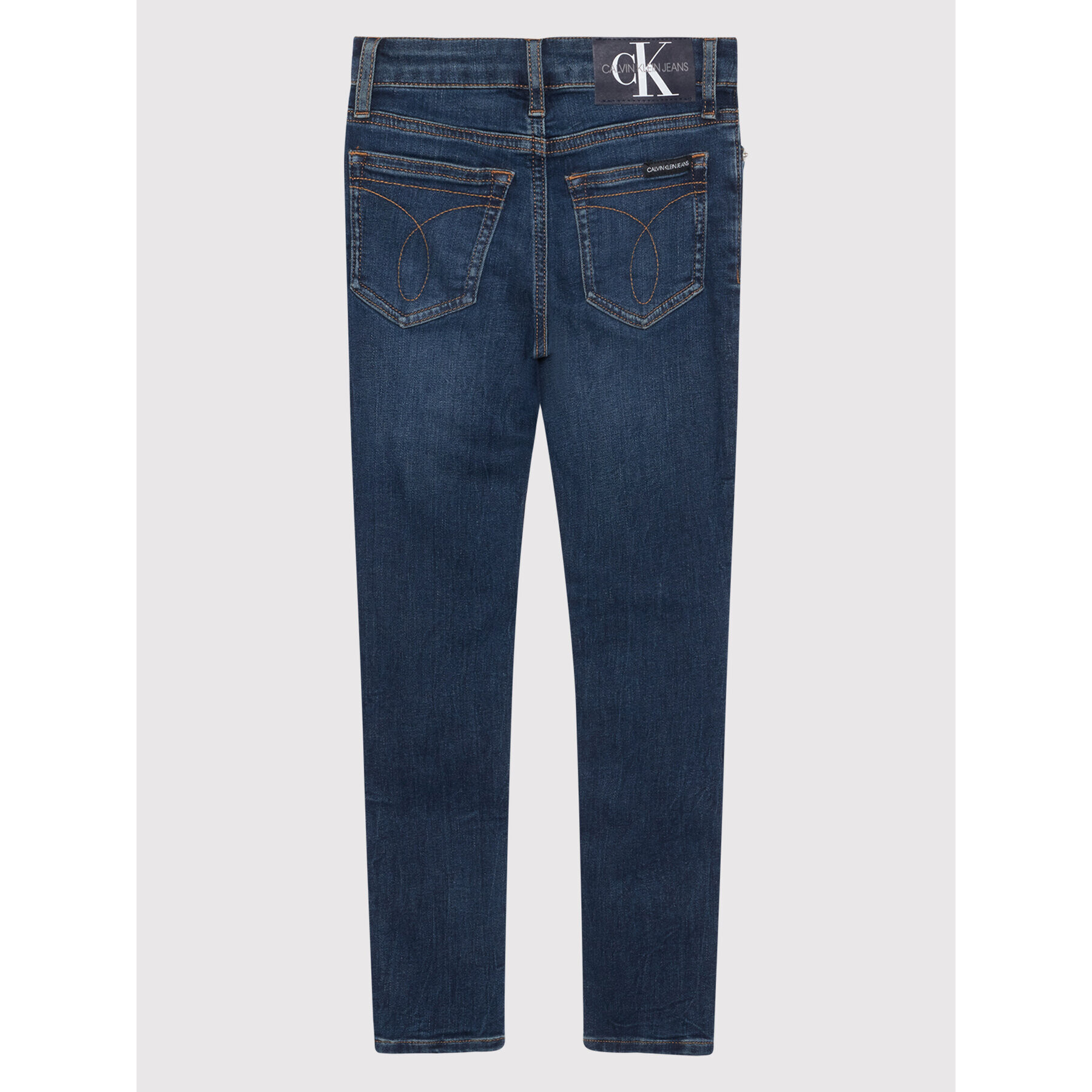 Calvin Klein Jeans Blugi Ess IG0IG01073 Bleumarin Skinny Fit - Pled.ro