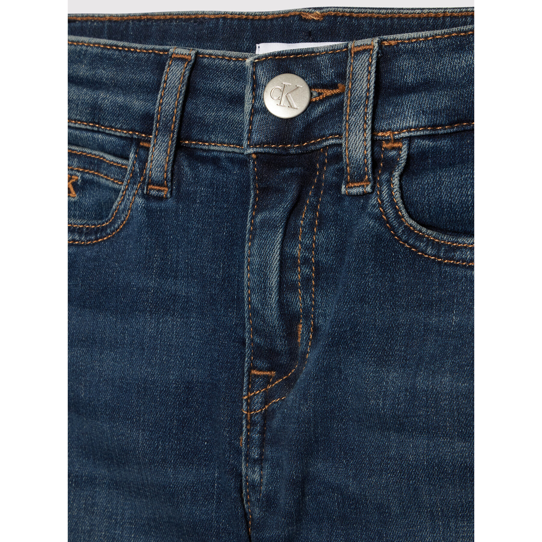 Calvin Klein Jeans Blugi Ess IG0IG01073 Bleumarin Skinny Fit - Pled.ro