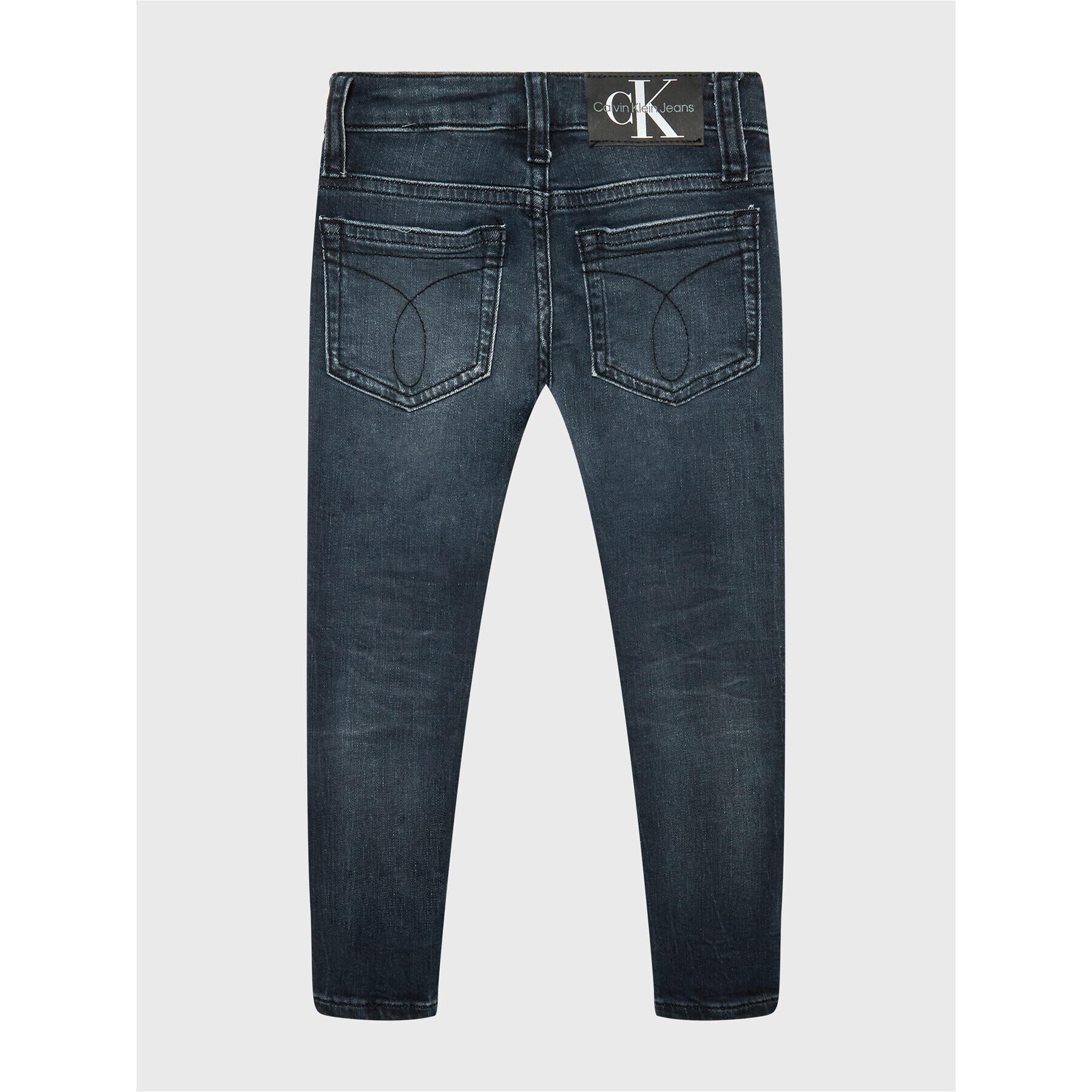 Calvin Klein Jeans Blugi IB0IB01258 Bleumarin Skinny Fit - Pled.ro