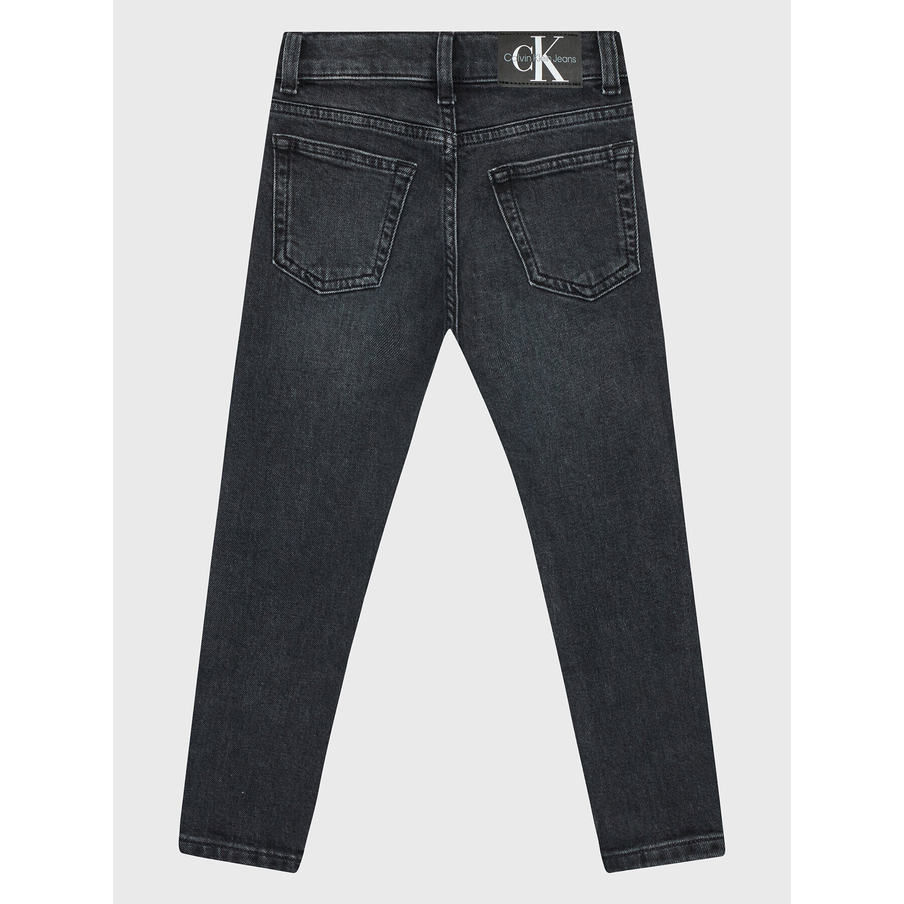 Calvin Klein Jeans Blugi IB0IB01373 Negru Regular Fit - Pled.ro