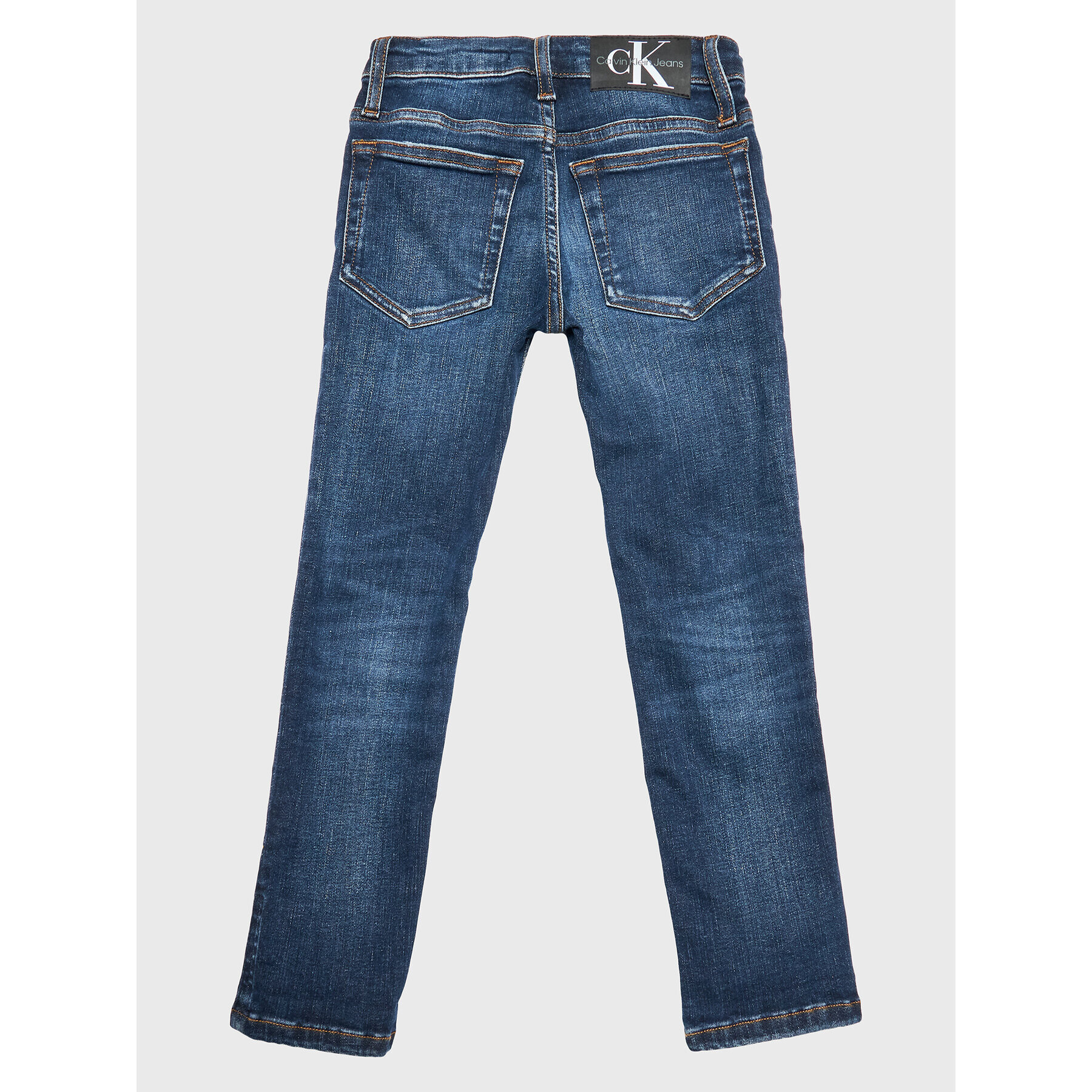 Calvin Klein Jeans Blugi IB0IB01376 Albastru Slim Fit - Pled.ro