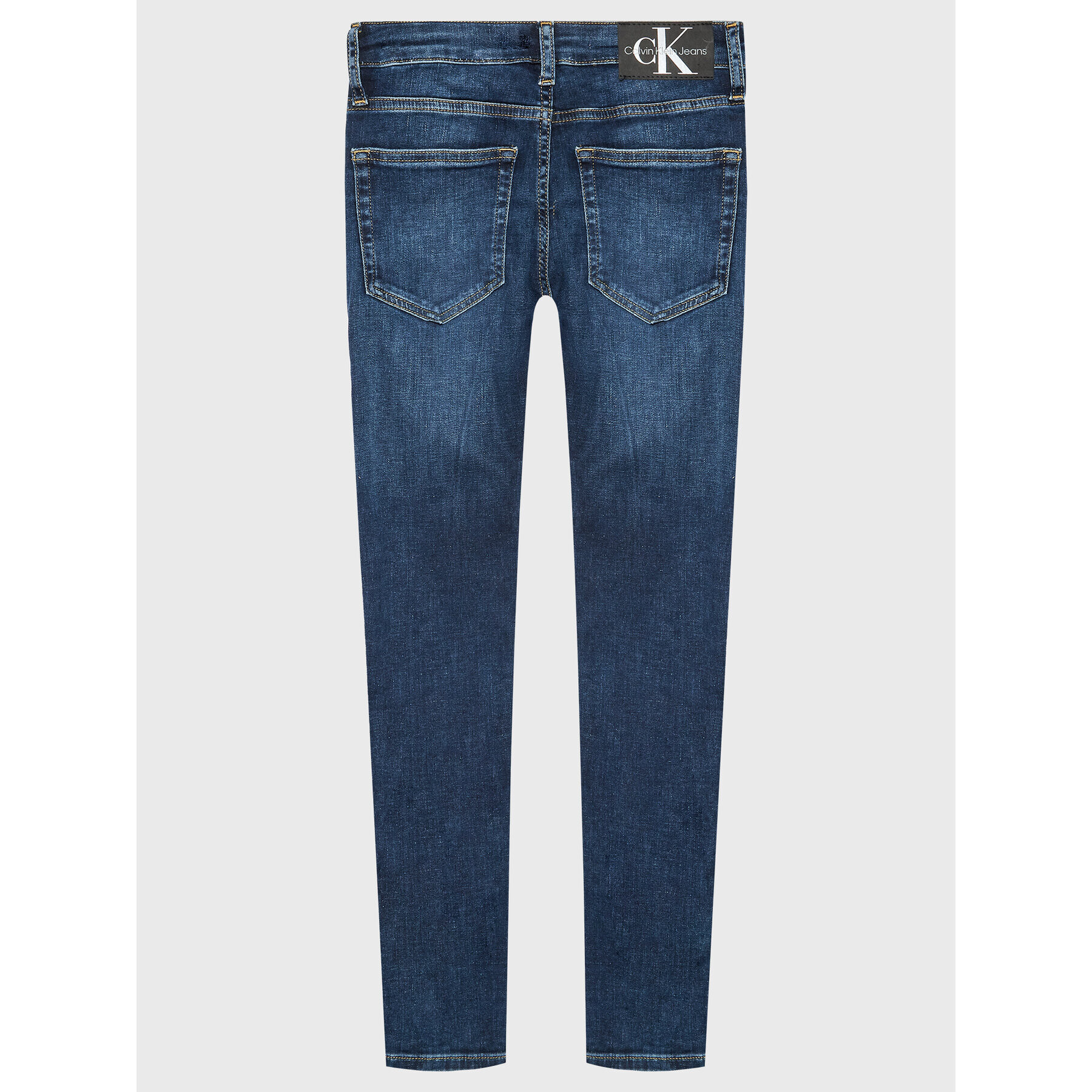 Calvin Klein Jeans Blugi IB0IB01464 Bleumarin Skinny Fit - Pled.ro