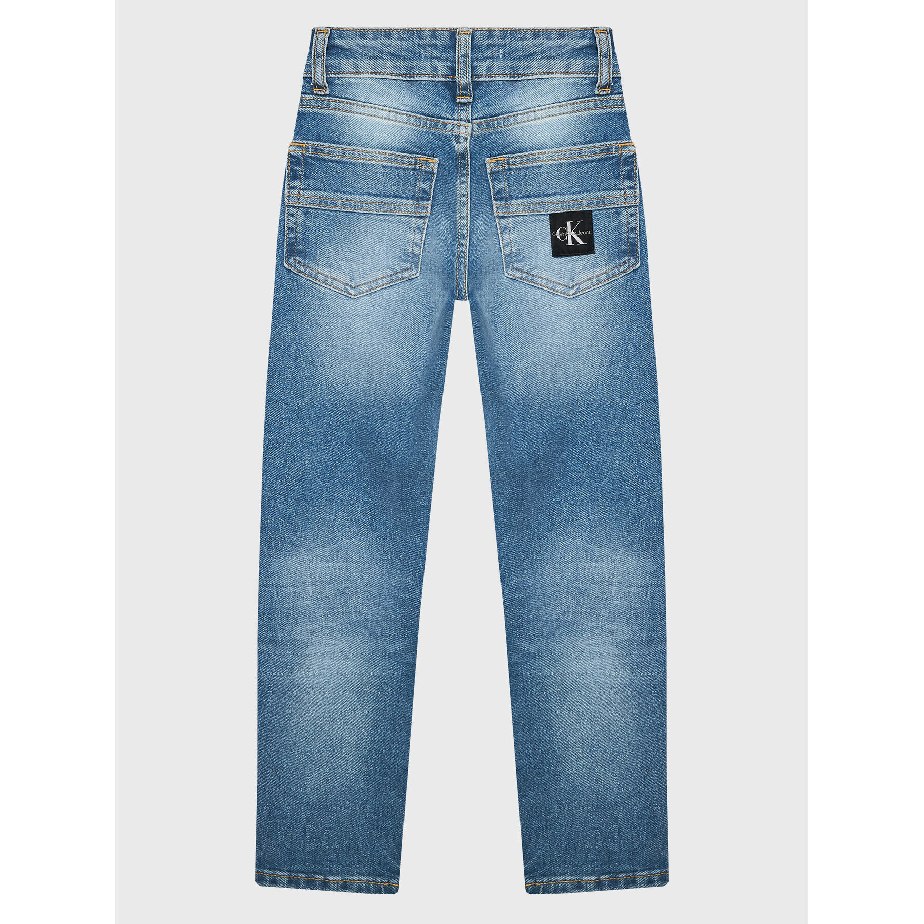 Calvin Klein Jeans Blugi IB0IB01545 Albastru Regular Fit - Pled.ro