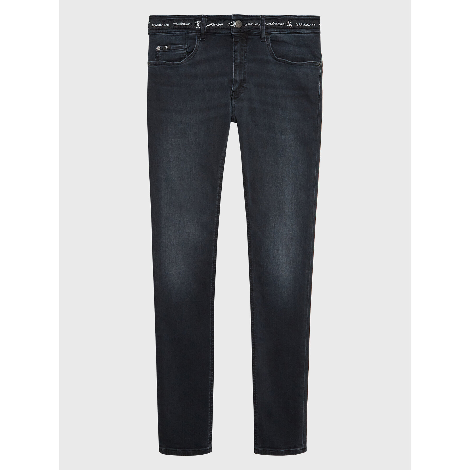 Calvin Klein Jeans Blugi IB0IB01546 Bleumarin Skinny Fit - Pled.ro