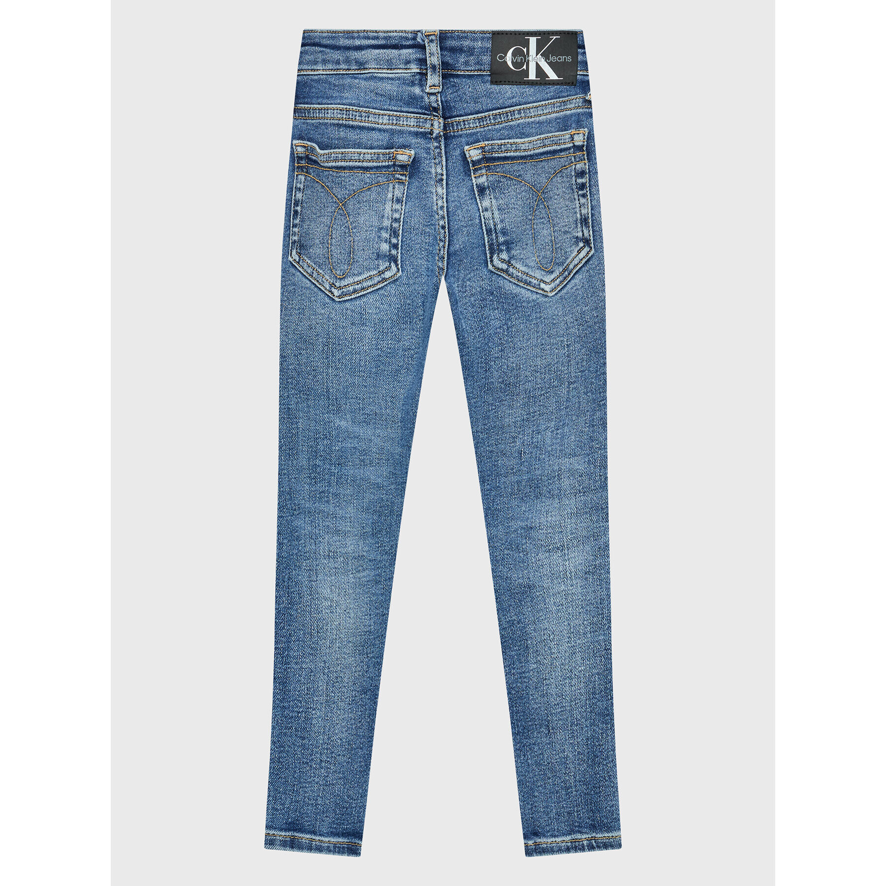 Calvin Klein Jeans Blugi IB0IB01551 Albastru Skinny Fit - Pled.ro