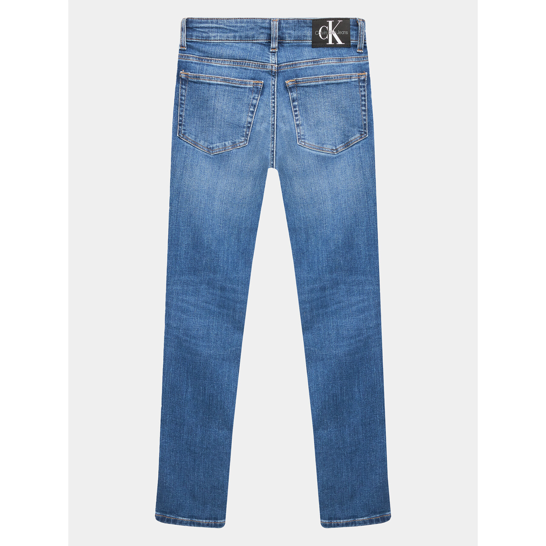 Calvin Klein Jeans Blugi IB0IB01586 Albastru Slim Fit - Pled.ro